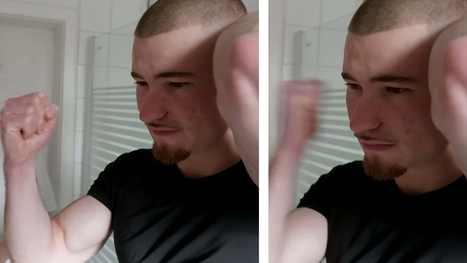 Heute.at - Benny prügelt sich ins Gesicht, um schöner zu werden