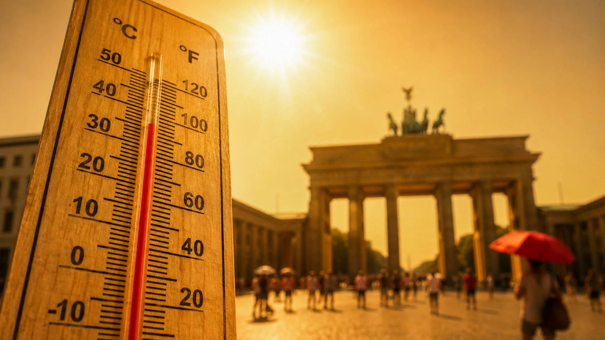 Die Temperaturen klettern in Deutschland weiter nach oben.
