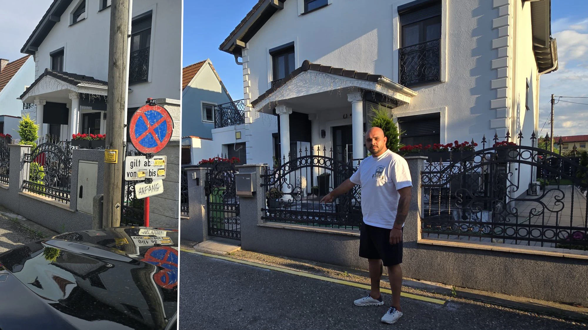 Mann mit Parkverbot vor eigenem Haus! Das ist der Grund