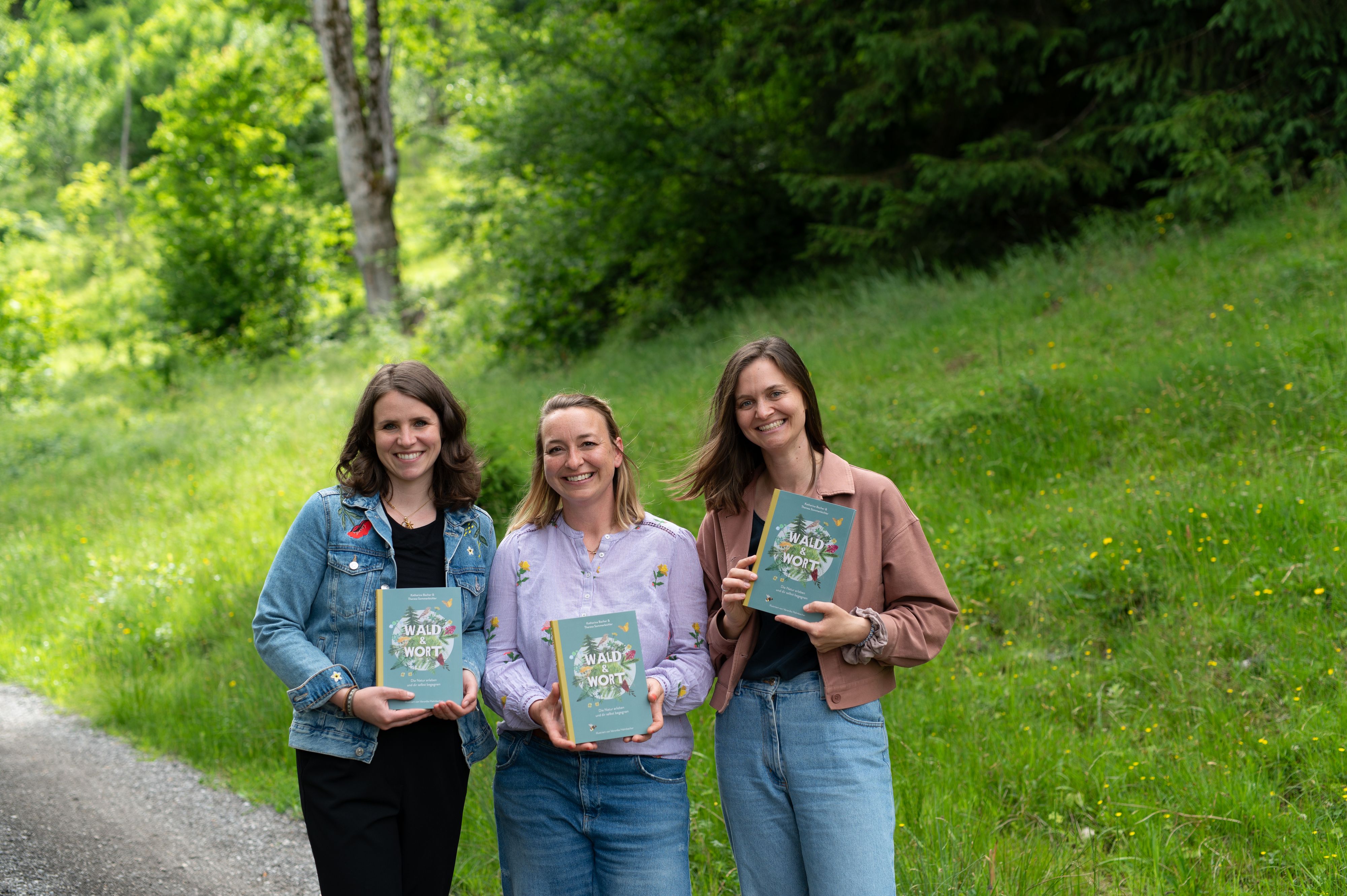 Die Autorinnen und Illustratorinnen Theresa Sommerbichler, Veronika Halmbacher und Katharina Bacher haben es sich zur Aufgabe gemacht, den Wald neu erlebbar zu machen.