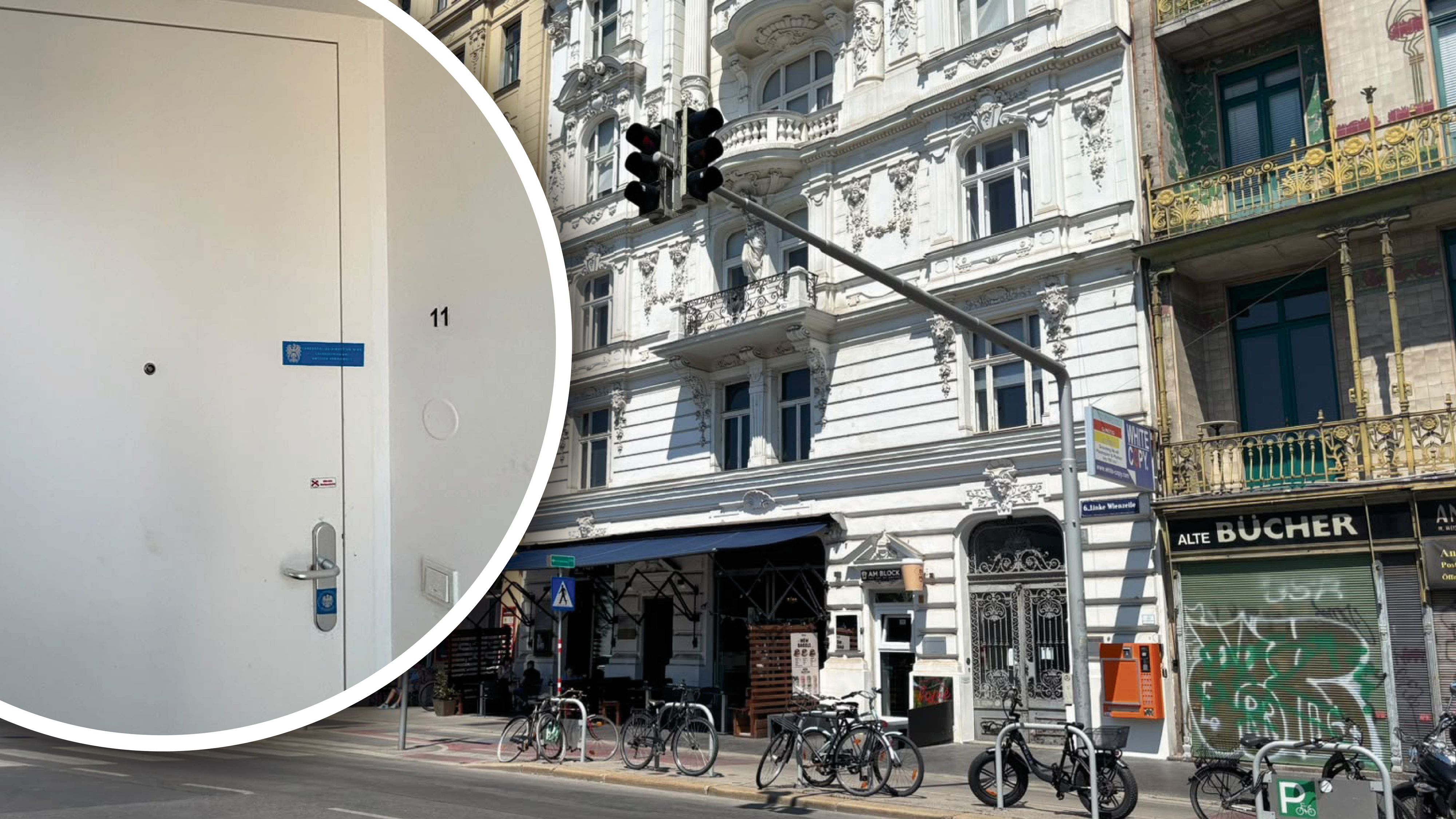In diesem Haus ereignete sich die Bluttat.