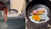 Hitzewelle – hier gelingen Ham & Eggs in der Sonne
