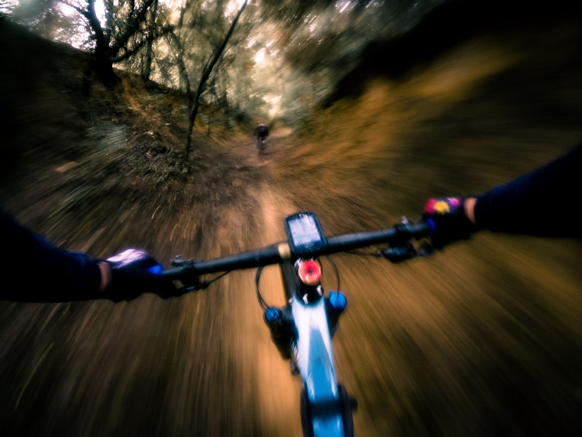 Der Mountainbike-Fahrer verunglückte auf einer Bike-Tour (Symbolbild).