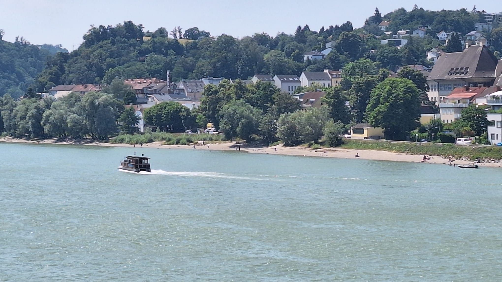 Schwimmen in der Donau kann gefährlich werden.