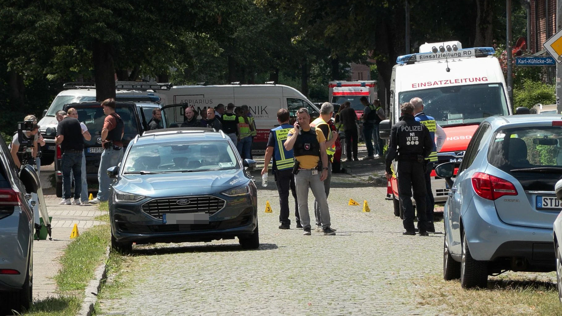 Mindestens fünf Menschen wurden bei dem Angriff getötet. 