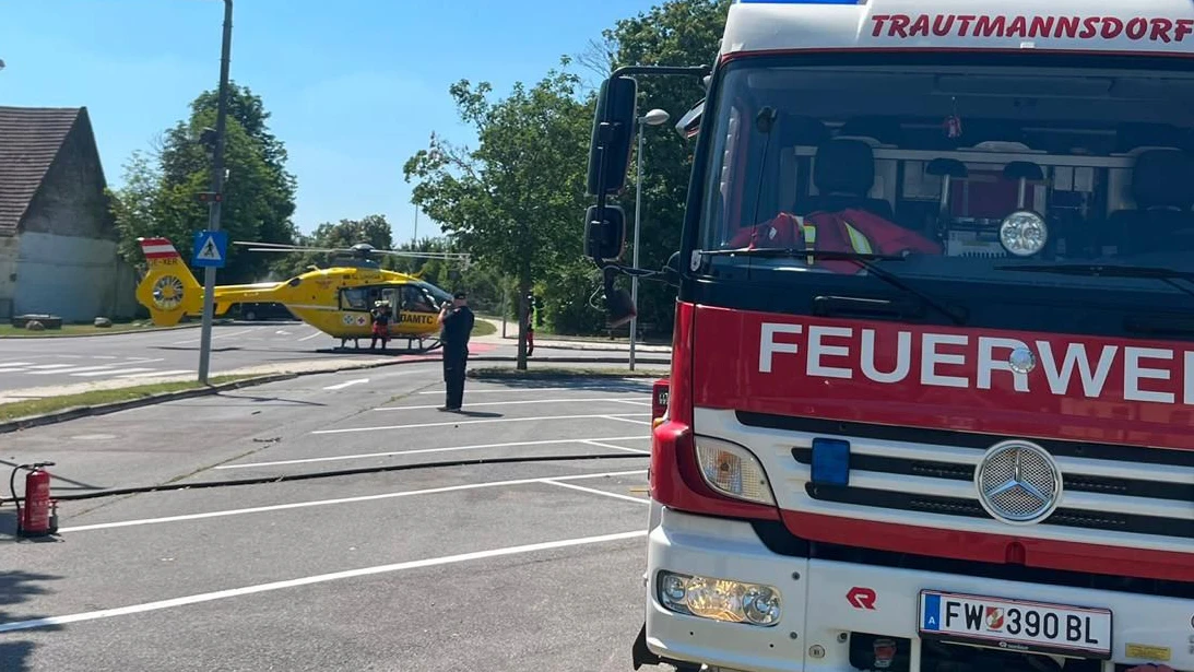 Sofort wurden die Einsatzkräfte alarmiert, auch der Rettungshubschrauber Christophorus 9 rückte aus.