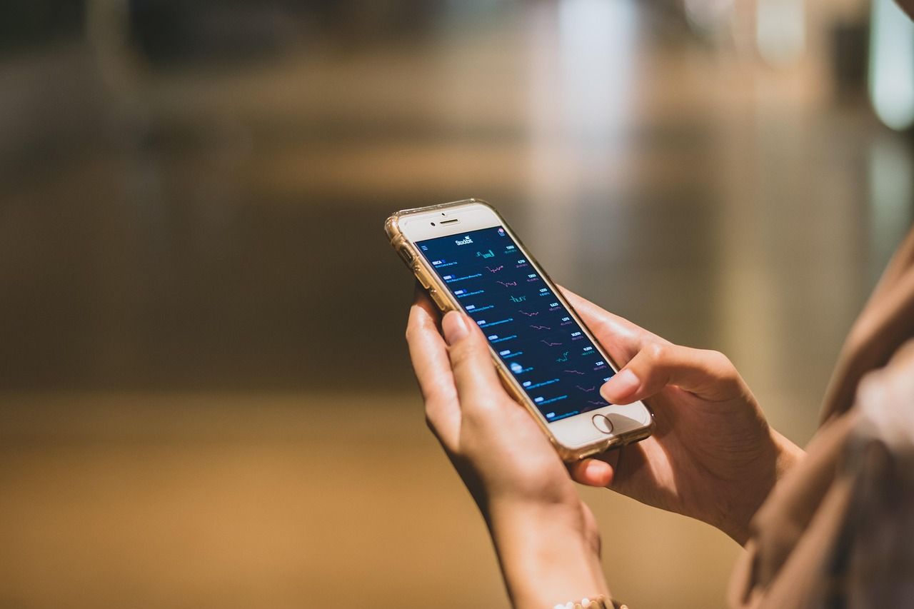 Digitale Bezahlung auf dem Smartphone