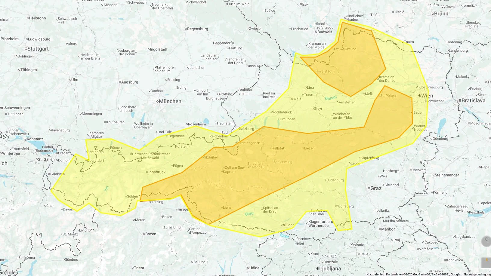 Heute.at - Rekordhitze in Österreich, nun kommen heftige Unwetter