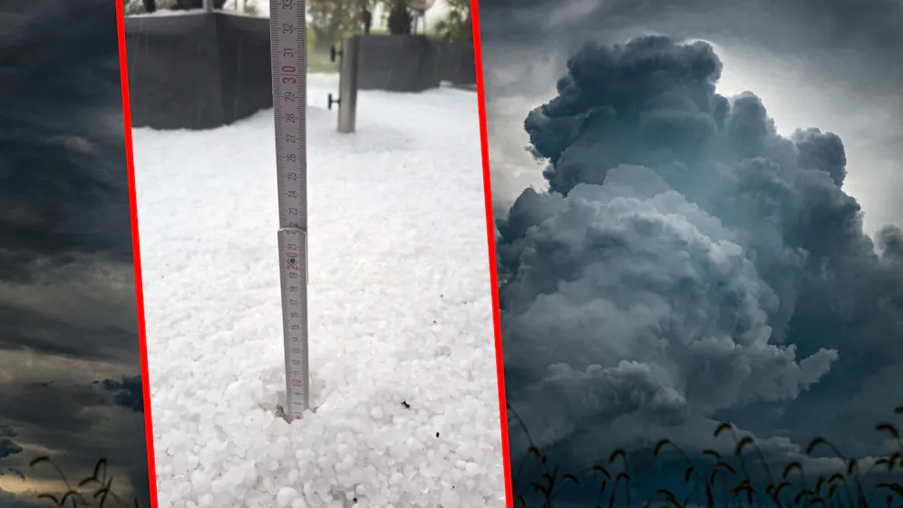 Heute.at - Gewaltige Gewitter-Türme schießen in die Höhe