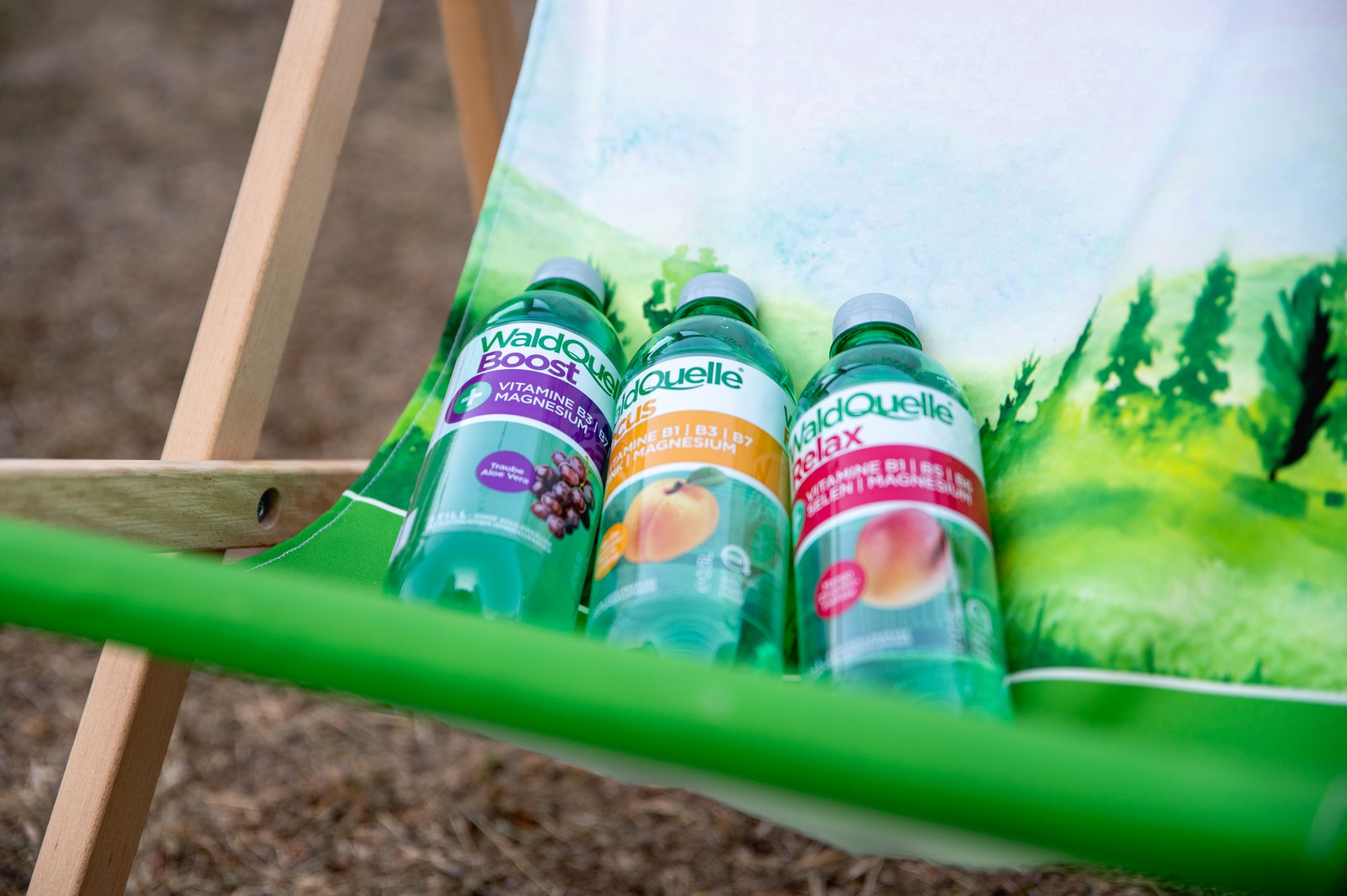 Jetzt mitmachen und einen Sommervorrat der neuen Waldquelle+ Vitaminwassersorten gewinnen.