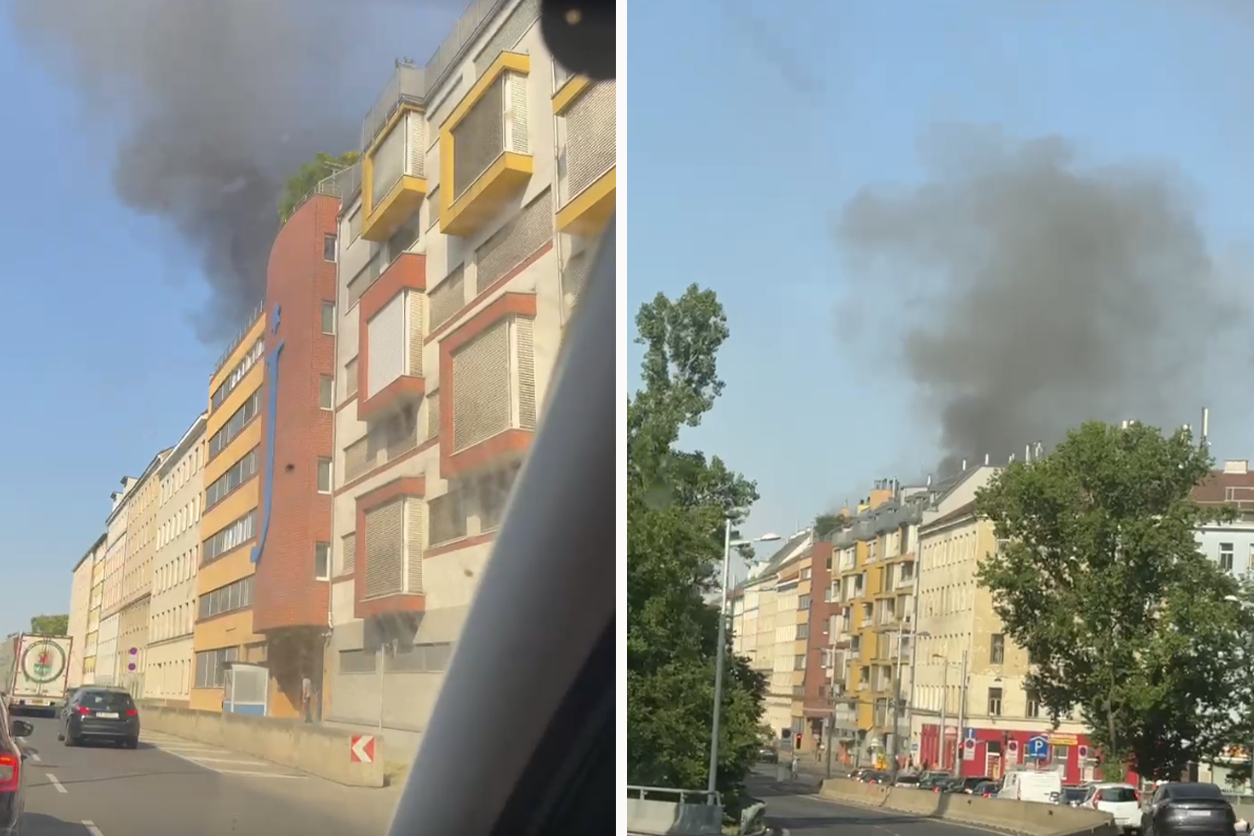 Heute.at - Dunkle Rauchsäule über Wiener Straße – elf Verletzte