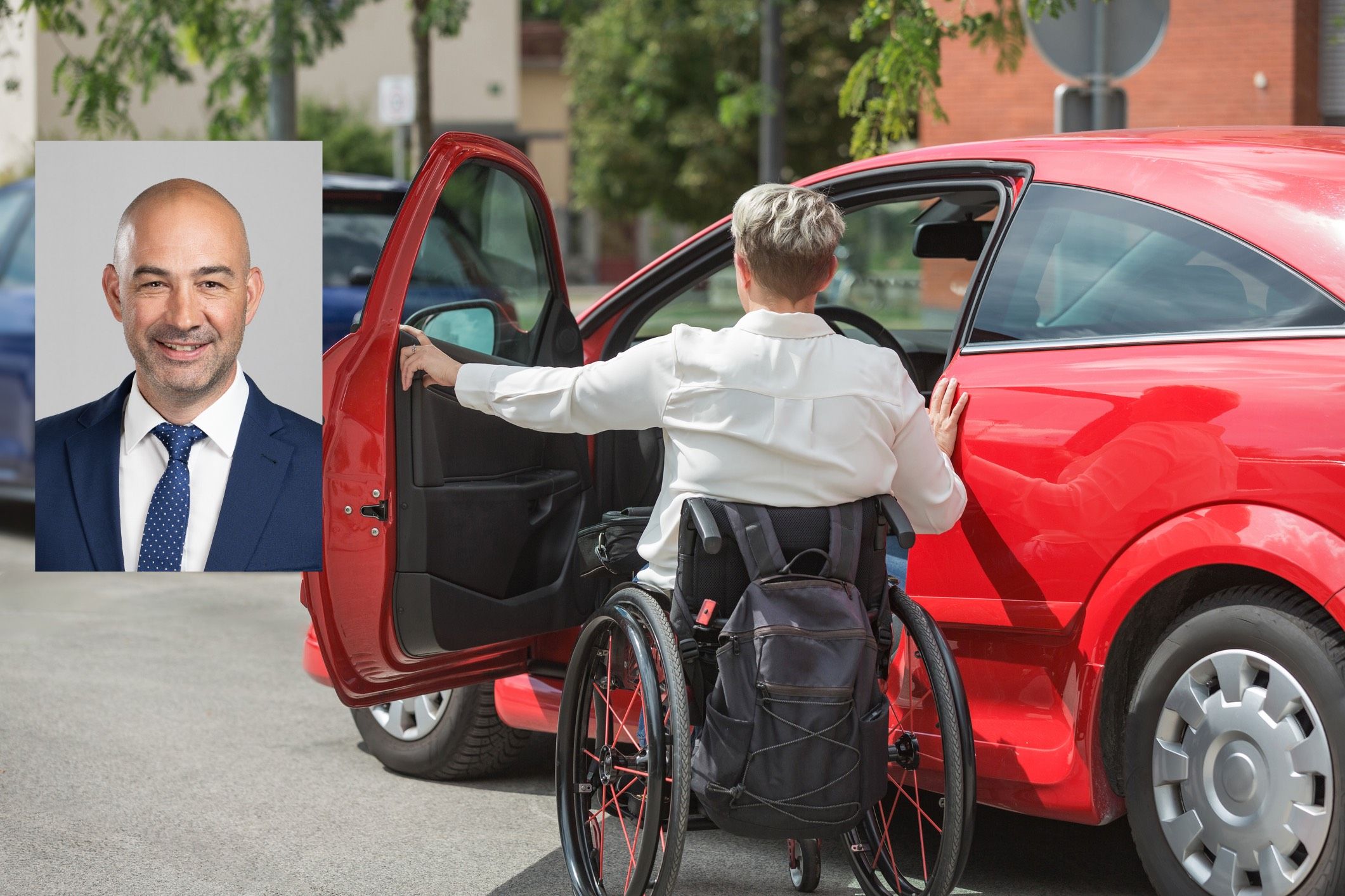 Behindertenparkplatz ist an Kennzeichen gebunden, trotzdem besteht Ausweispflicht: Volksanwalt Luisser hilft.