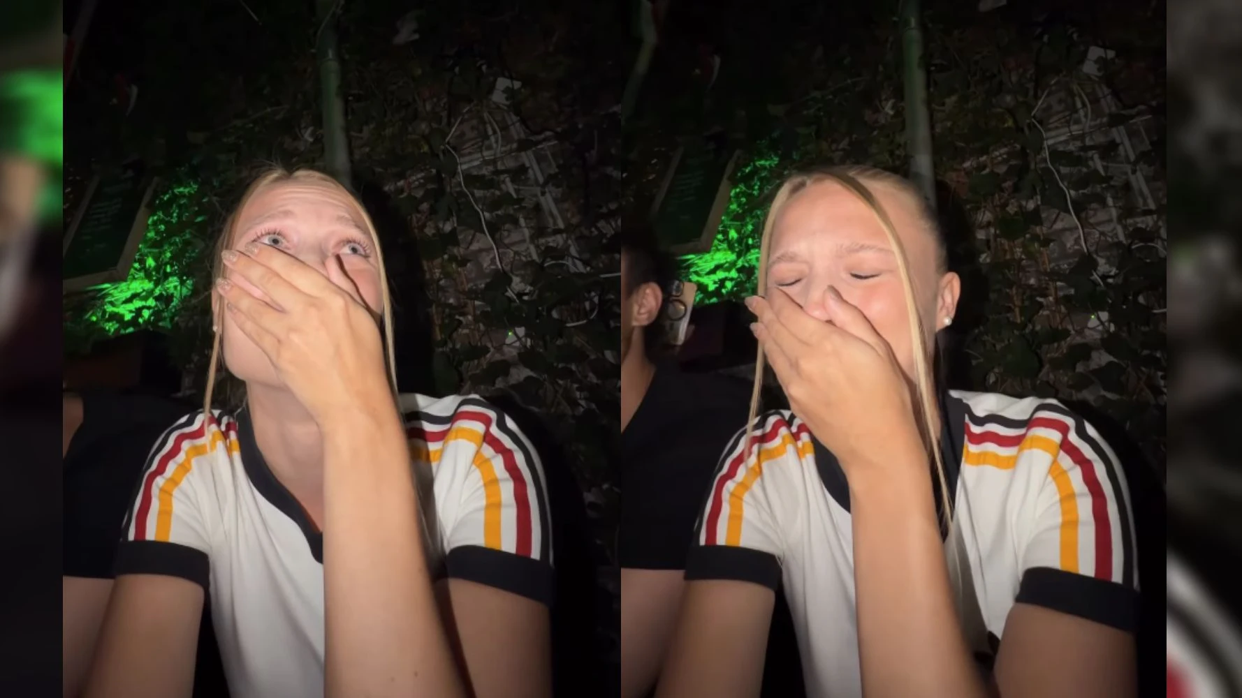 Lisa Küppers weint bitterlich.