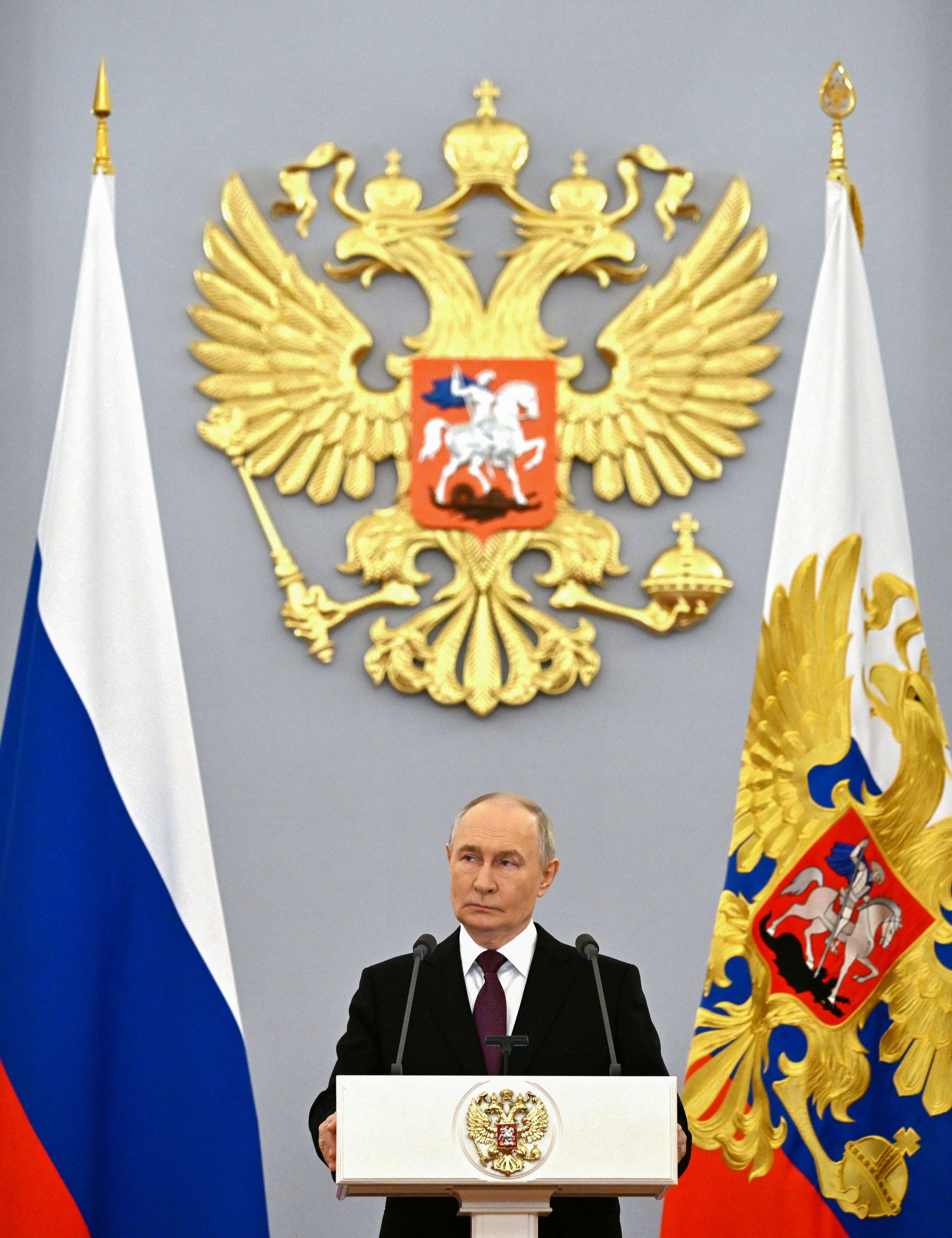 Wladimir Putin steht durch die großangelegten ukrainischen Angriffe unter Druck.