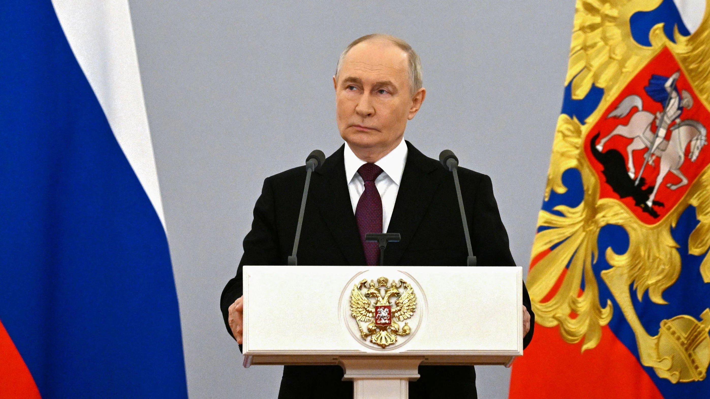 Wladimir Putin steht durch die großangelegten ukrainischen Angriffe unter Druck.