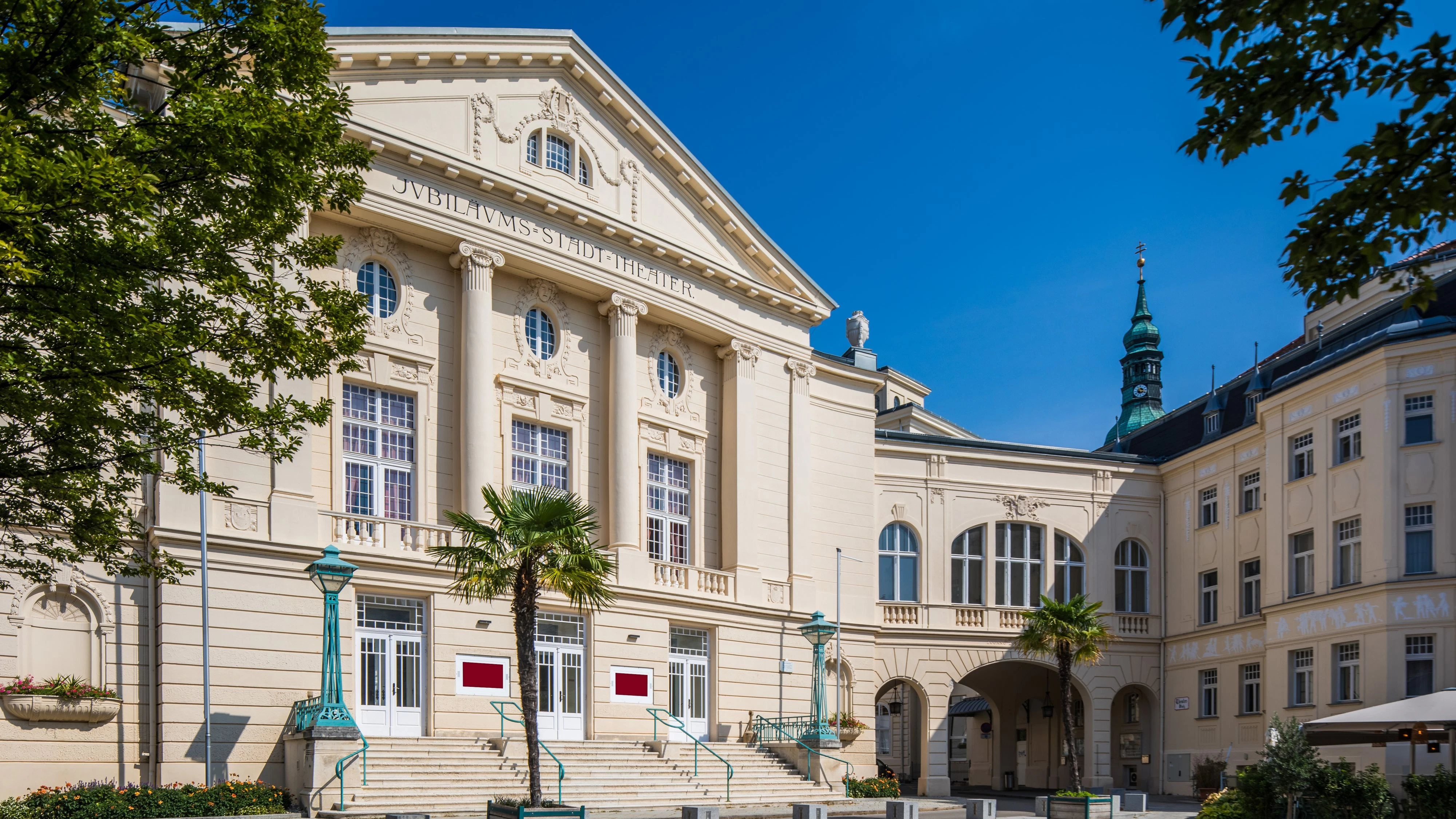 Das Stadttheater in Baden wird saniert. 