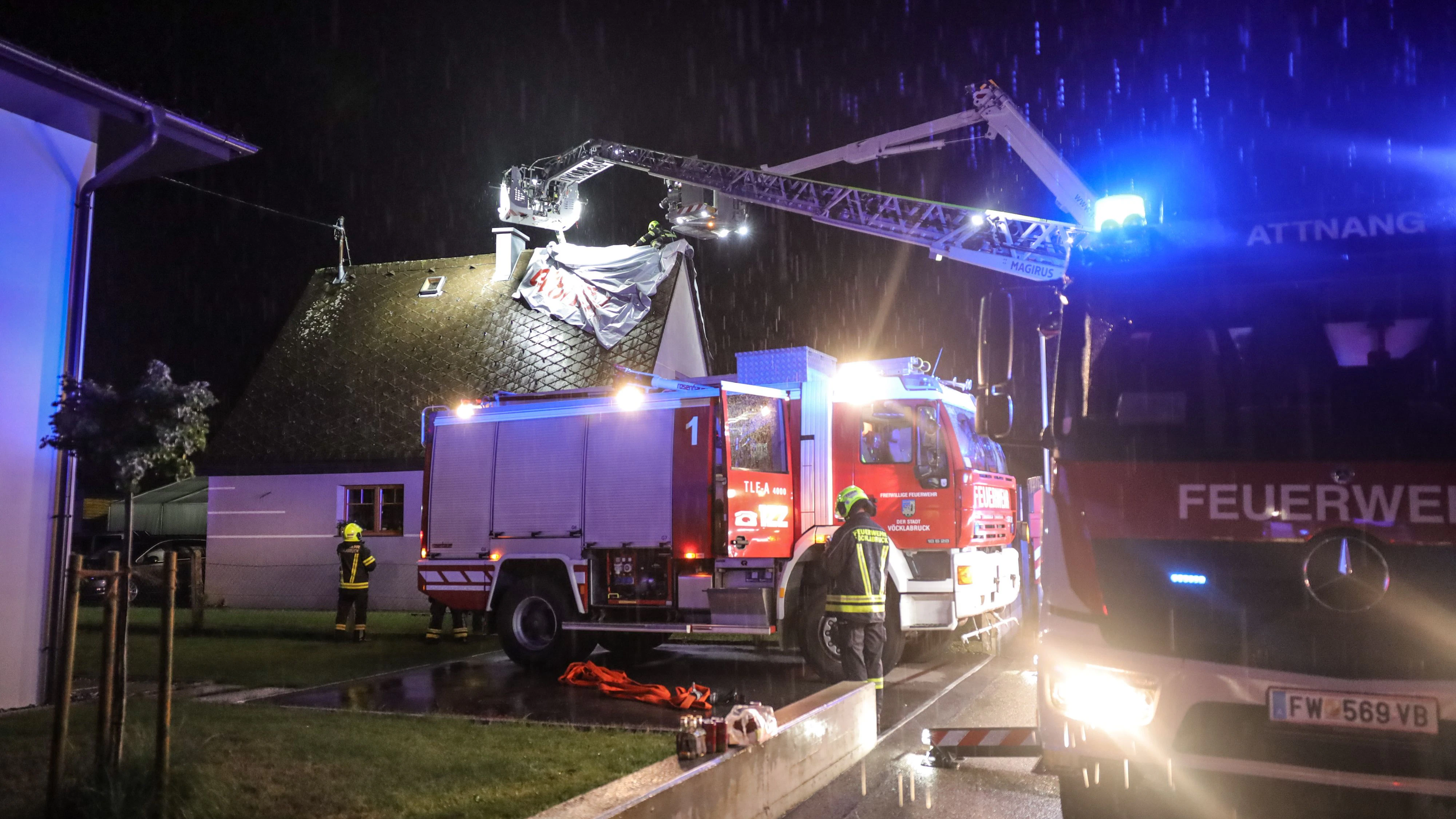 Heute.at - Brände, Überflutungen – über 200 Einsätze für Feuerwehr