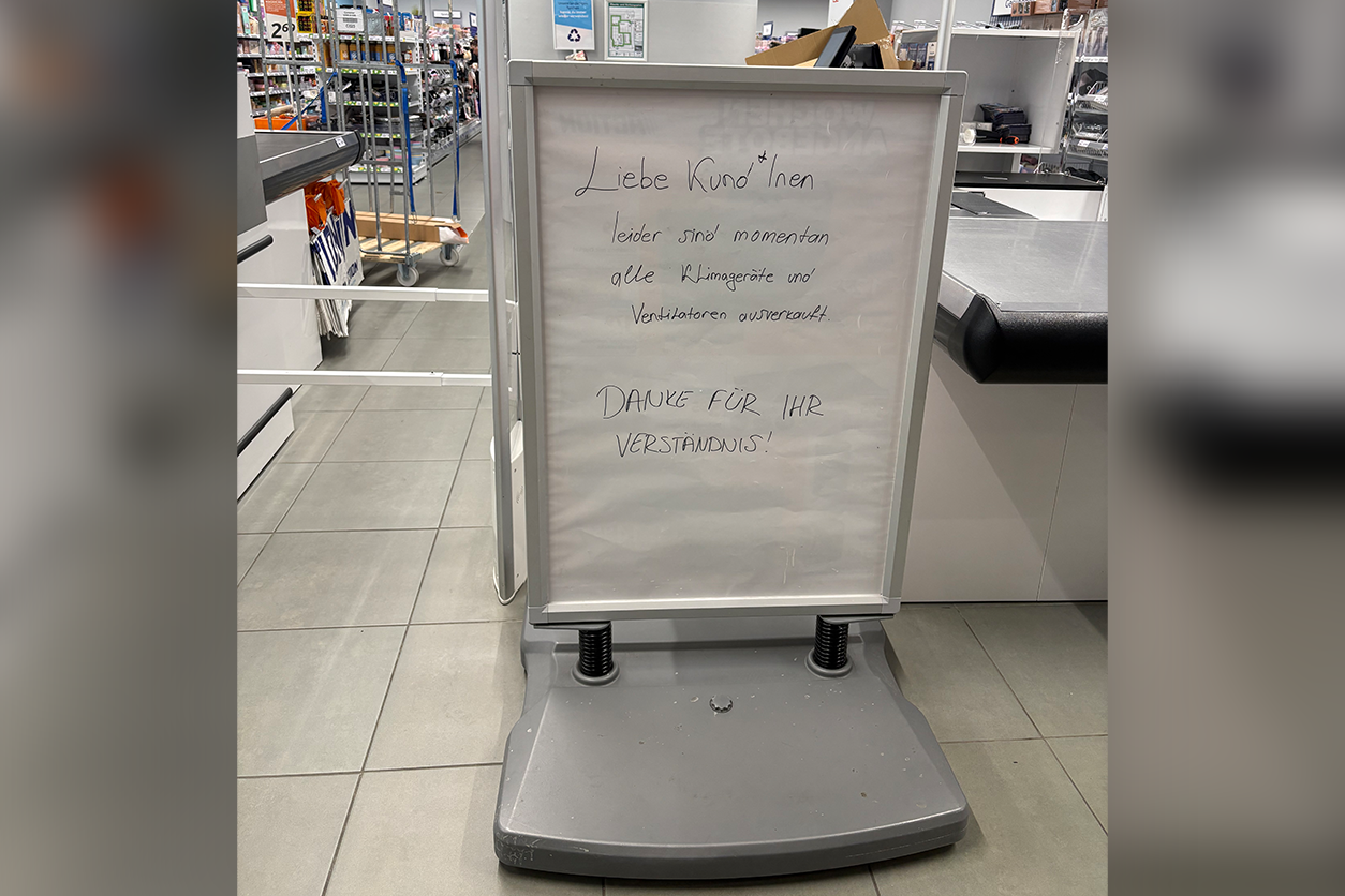 Heute.at - Wegen Hitze – Ventilatoren in Wiener Shop ausverkauft
