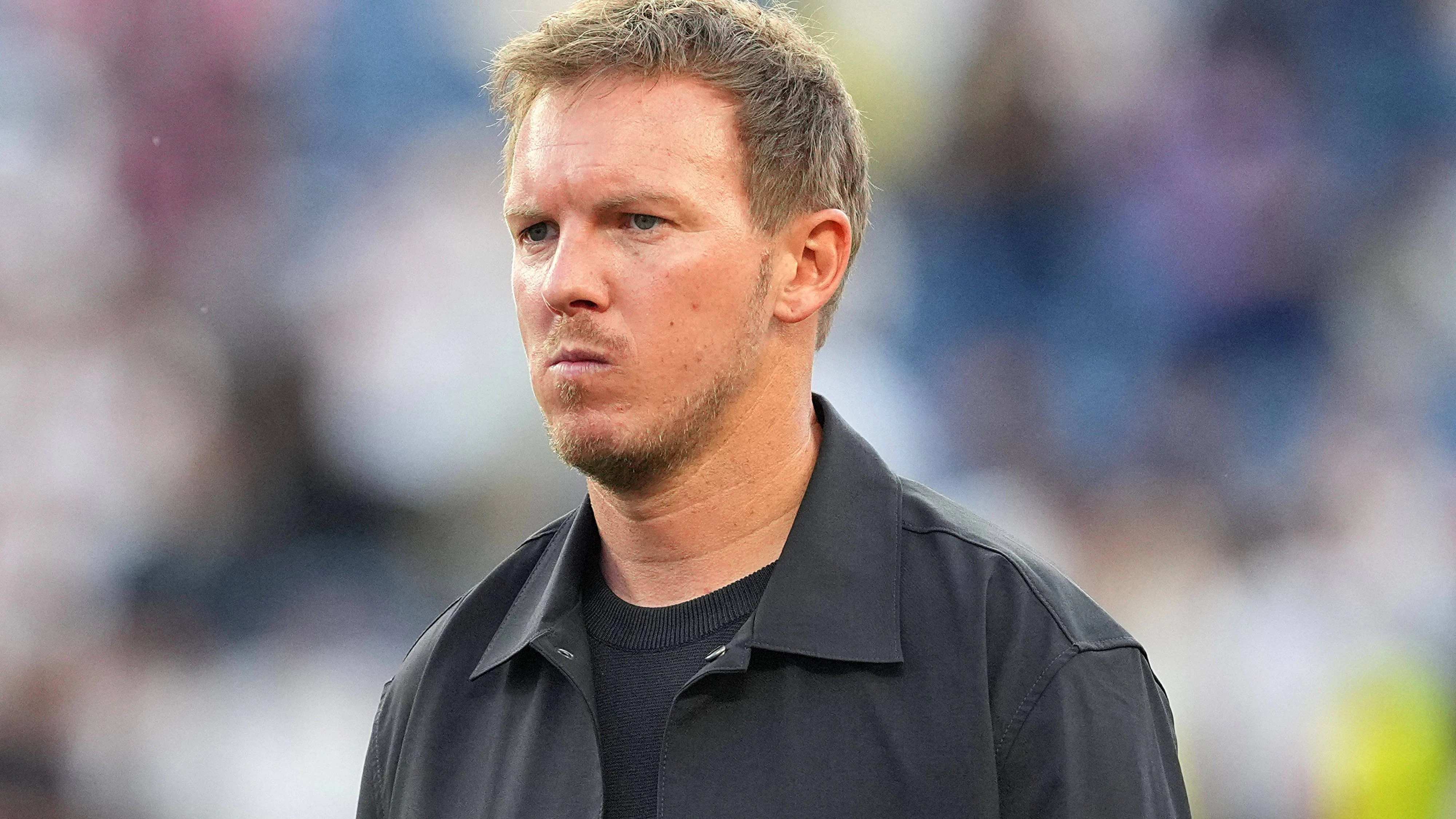 SOCCER - FIFA World Cup, WM, Weltmeisterschaft, Fussball - Round of 32 - Germany vs. Paraguay Photo by IPA/ABACAPRESS.COM86224807 - Julian Nagelsmann, head coach of Germany, looked disappointed during the Round of 32 match between Germany and Paraguay at the FIFA World Cup in Boston, USA, on June 29, 2026 Boston PUBLICATIONxNOTxINxFRAxUK Copyright: xIPAxSport/ABACAx
