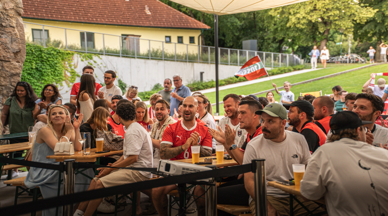 In Wr. Neustadt freuen sich bis zu 750 Fans auf das Public Viewing.