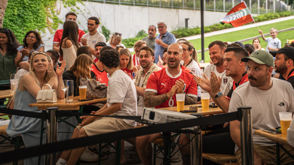 In Wr. Neustadt freuen sich bis zu 750 Fans auf das Public Viewing.