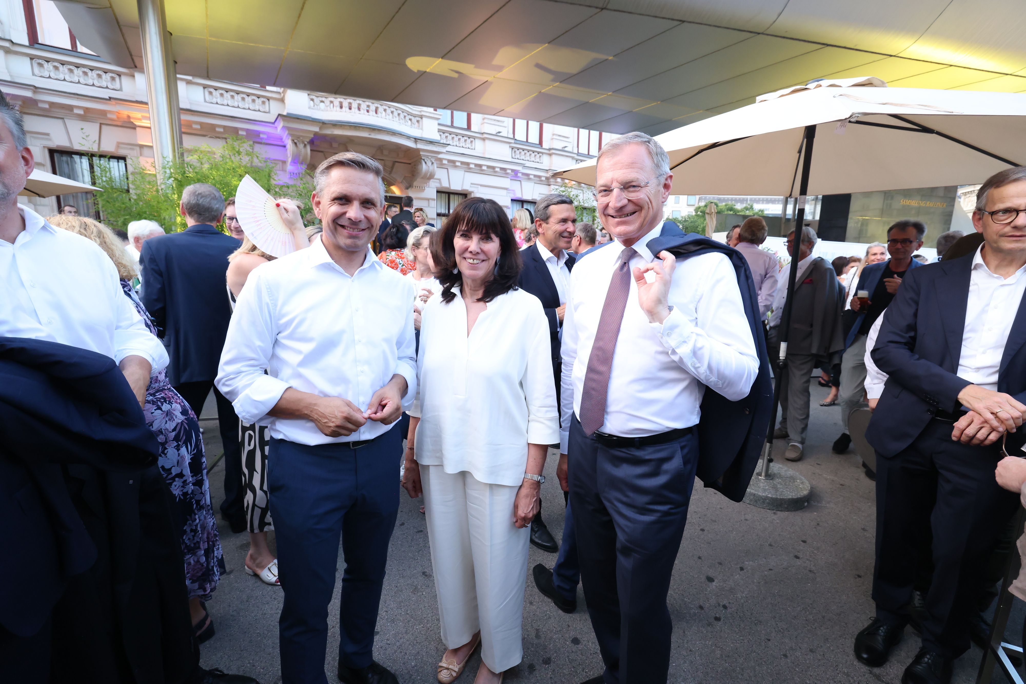 Wolfgang Hattmannsdorfer, Martha Schultz und Thomas Stelzer