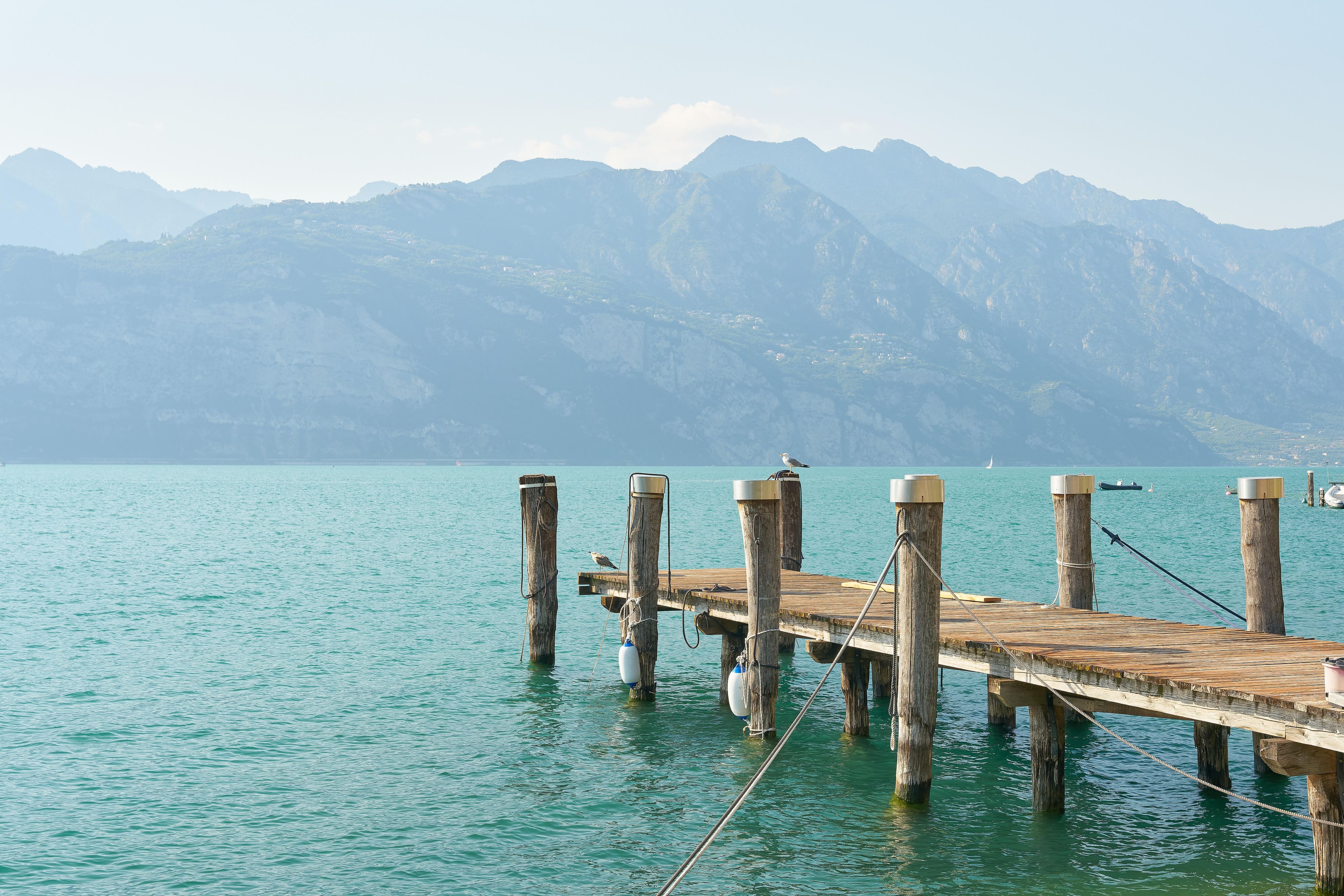 Der Gardasee ist der größte See Italiens.