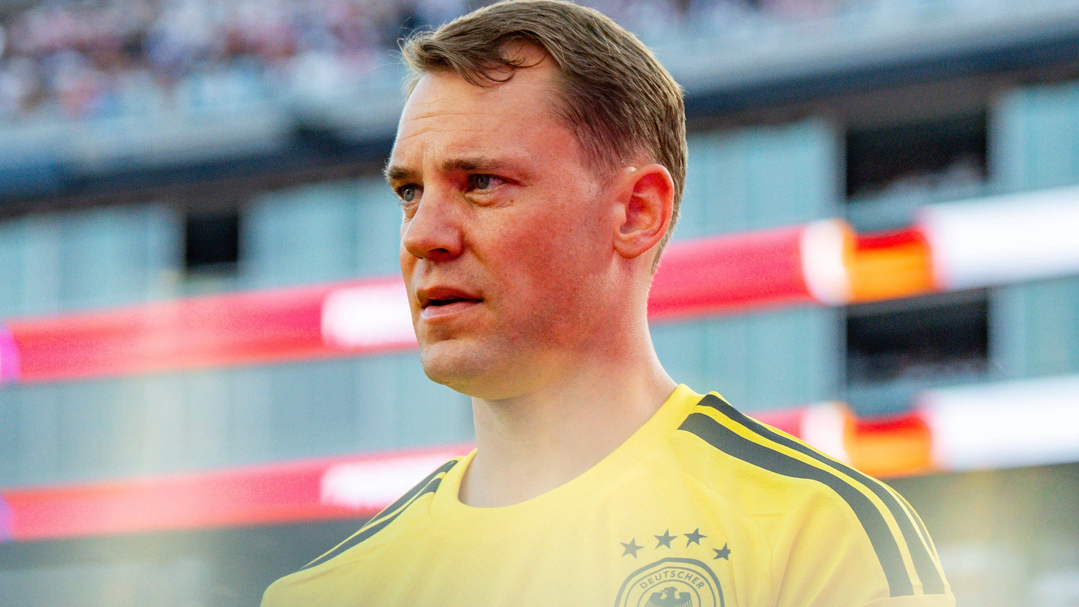 FIFA Fussball Weltmeisterschaft 2026, Sechszehntelfinale, Deutschland vs. Paraguay, 29.06.2026, Boston Stadium Manuel Neuer Deutschland unzufrieden unglücklich enttäuscht traurig *** 2026 FIFA World Cup, Round of 32, Germany vs. Paraguay, June 29, 2026, Boston Stadium Manuel Neuer Germany dissatisfied, unhappy, disappointed, sad Copyright: xBahhoxKarax