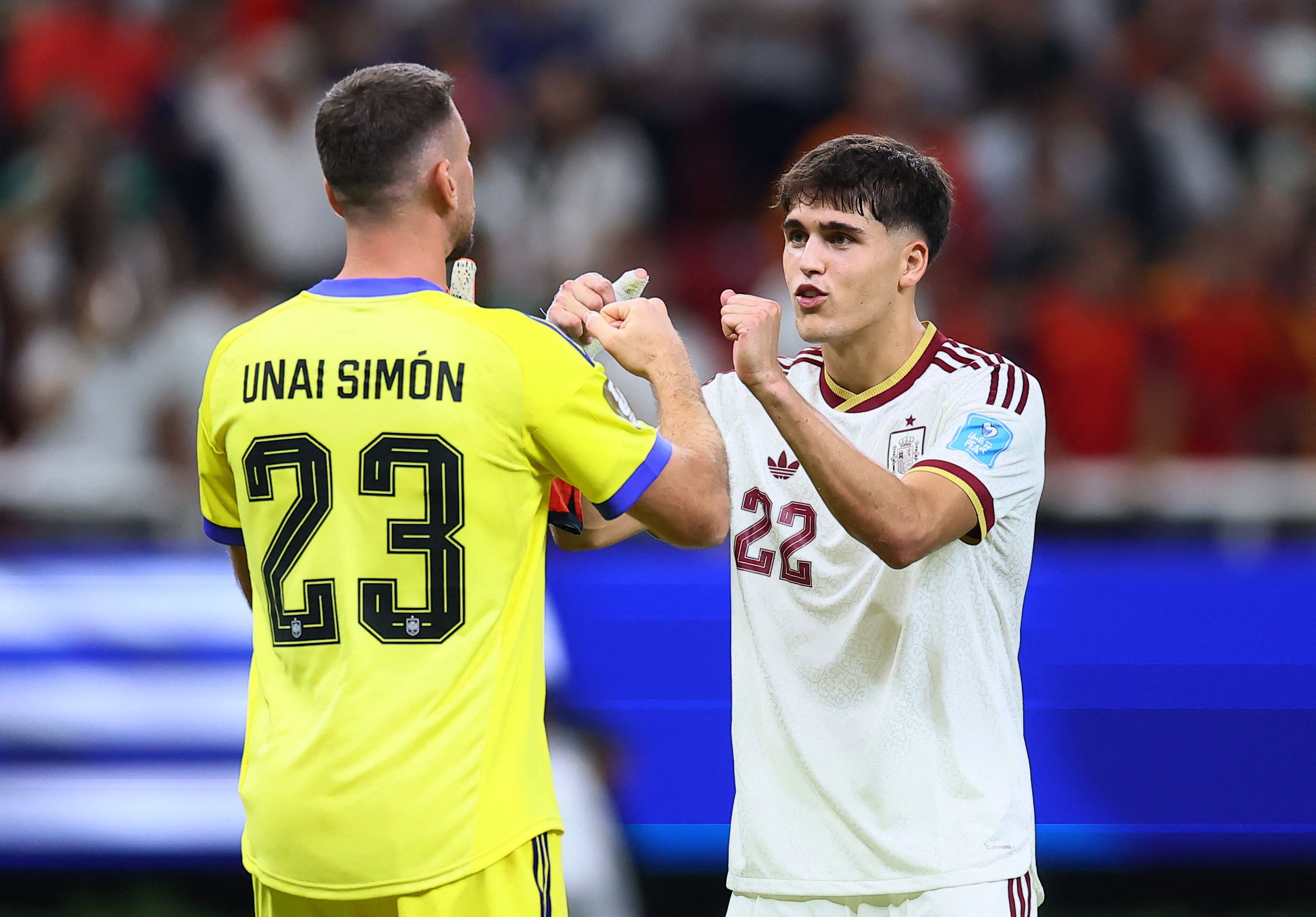 Unai Simon kann auf eine lange Tor-Sperre zurückblicken. 