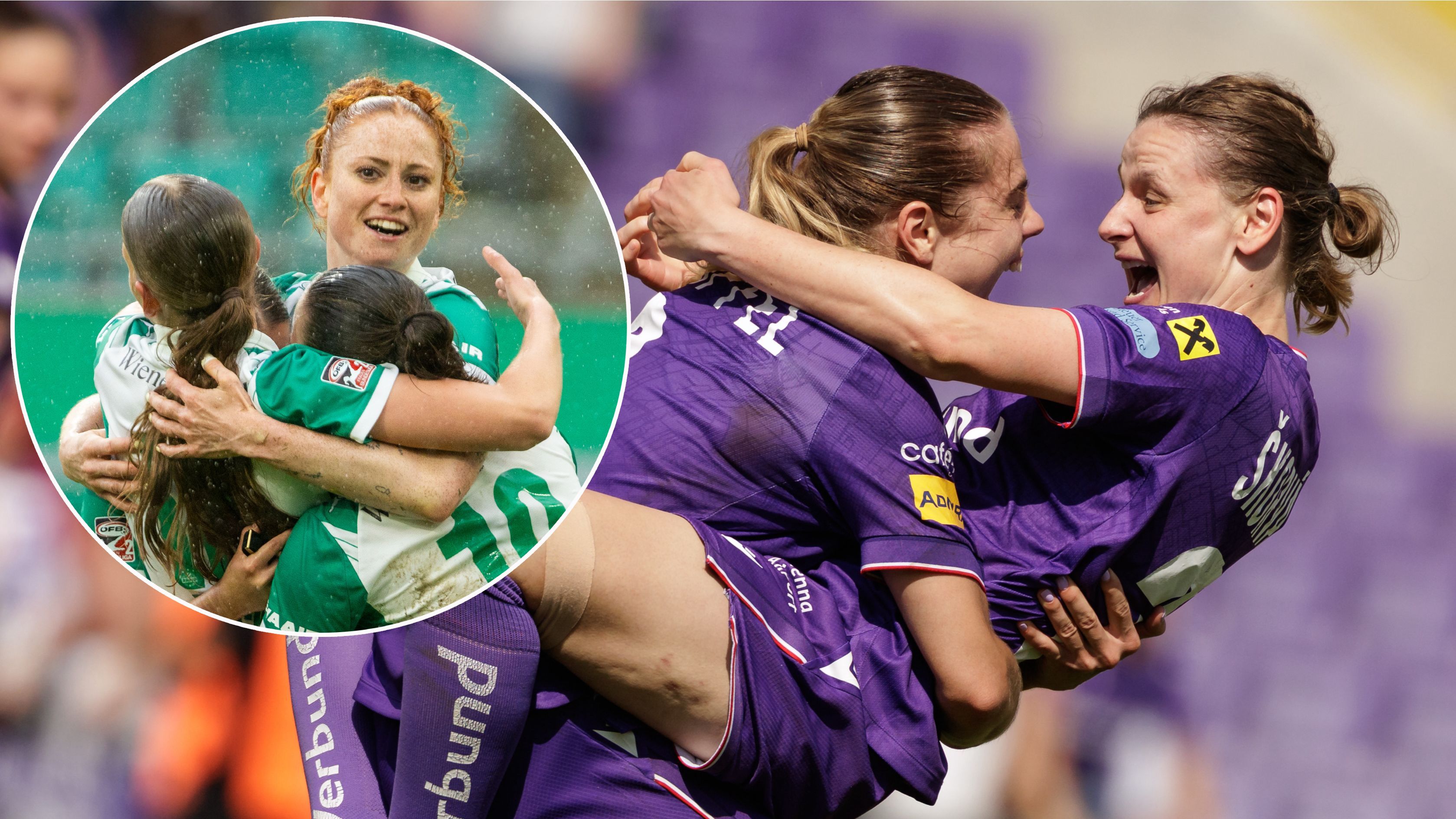 Anfang Oktober kommt es zum ersten Frauen-Bundesliga-Derby zwischen Rapid und der Austria