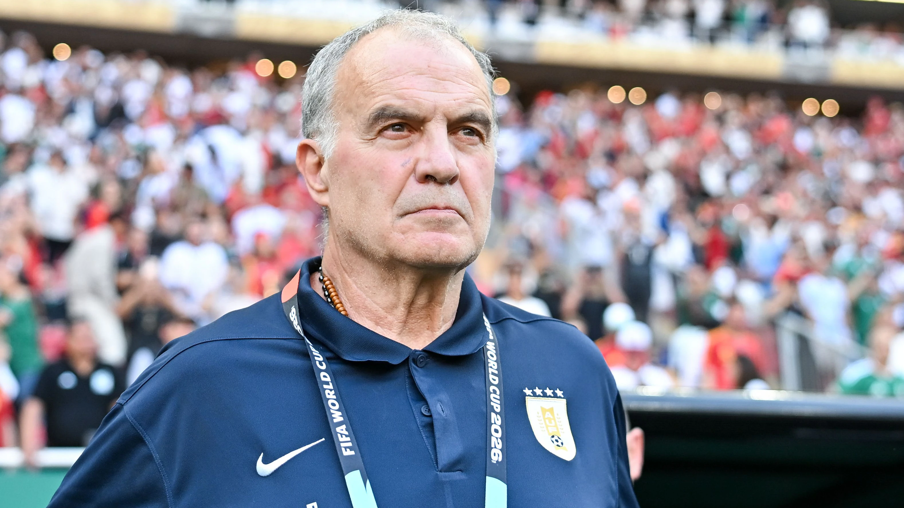 ZAPOPAN,MEXICO,26.JUN.26 - SOCCER - FIFA World Cup 2026, group stage, Uruguay vs Spain. Image shows head coach Marcelo Bielsa (URU). Photo: GEPA pictures/ ZUMA Press/ Sport Press Photo/ Nayra Halm - ATTENTION - COPYRIGHT FOR AUSTRIAN CLIENTS ONLY