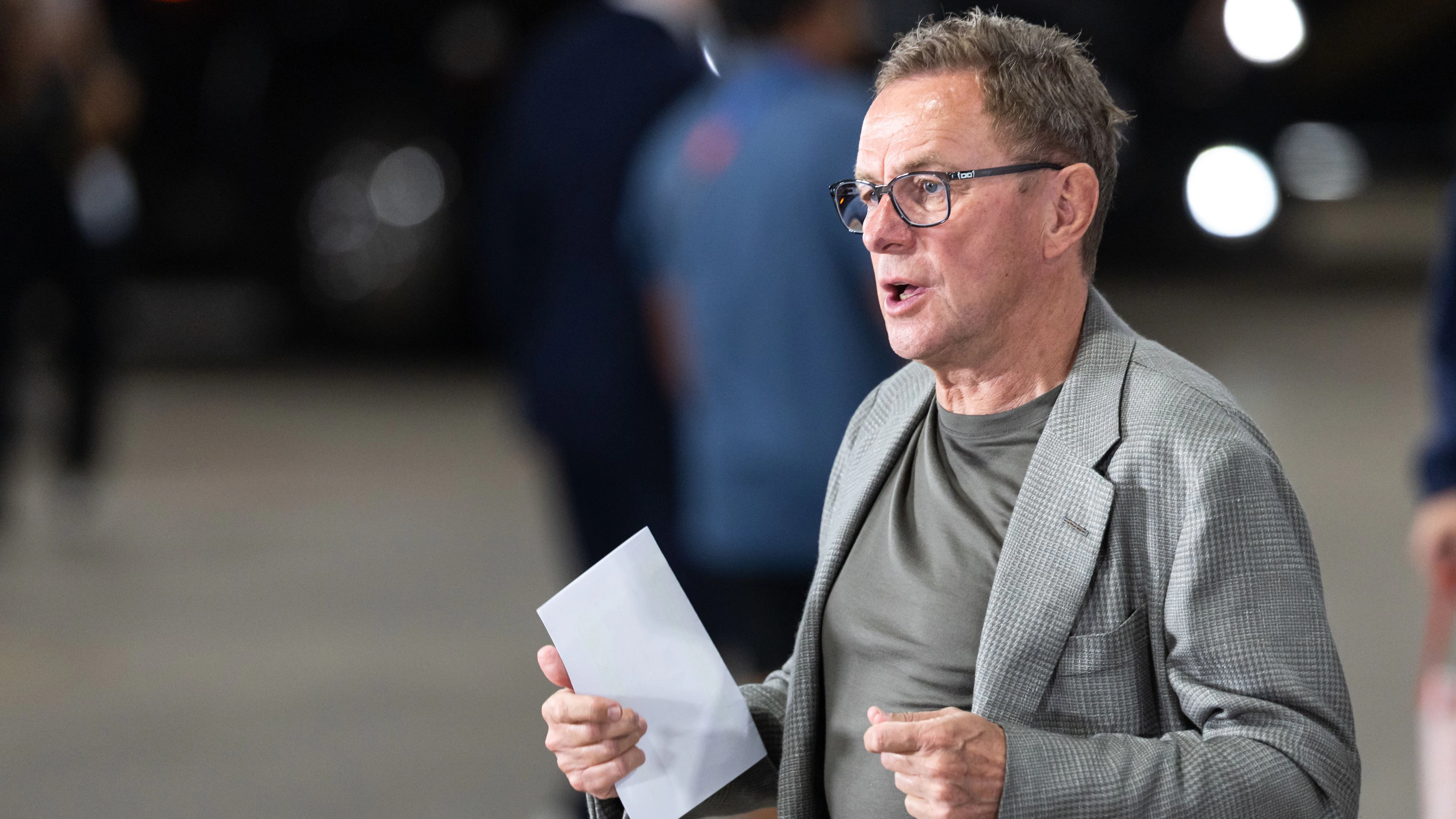 Österreich-Coach Ralf Rangnick muss einen Ausfall verkraften. 