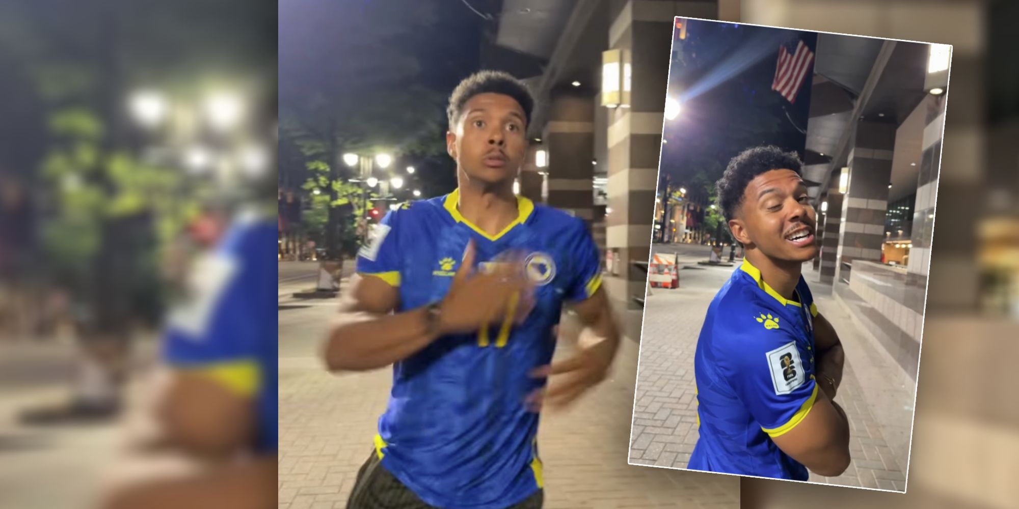 Willy feiert Bosnien.