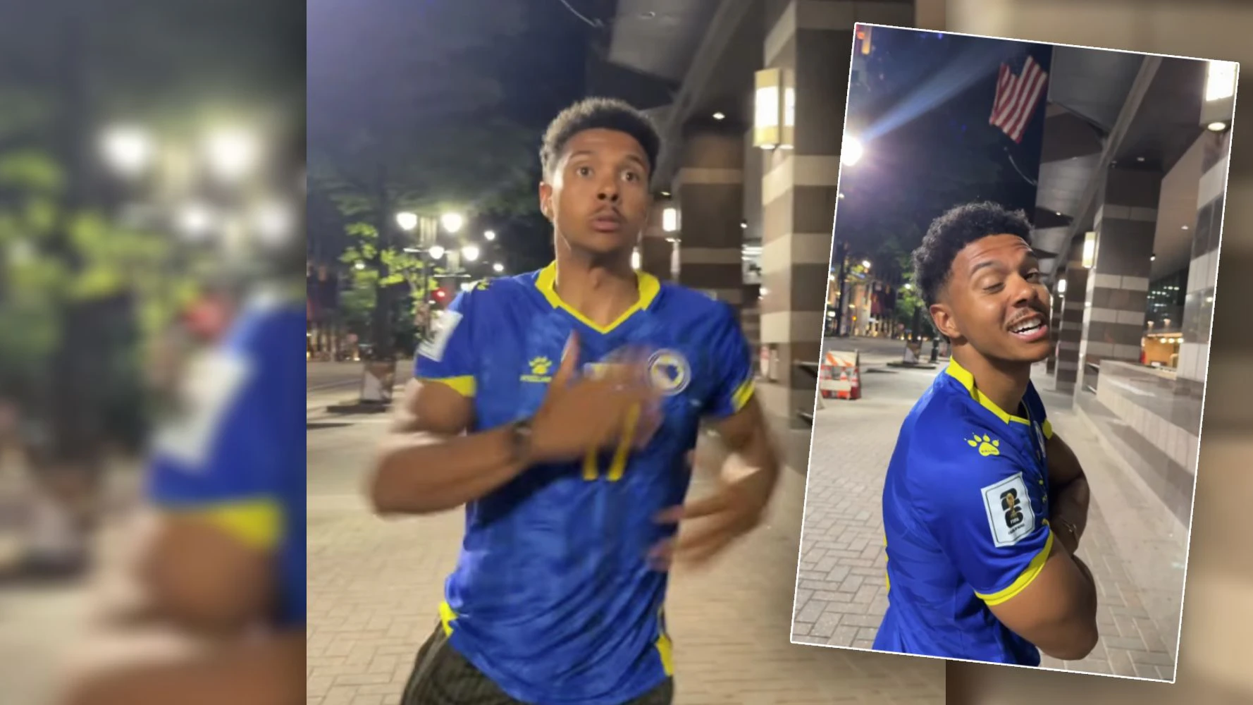 Willy feiert Bosnien.
