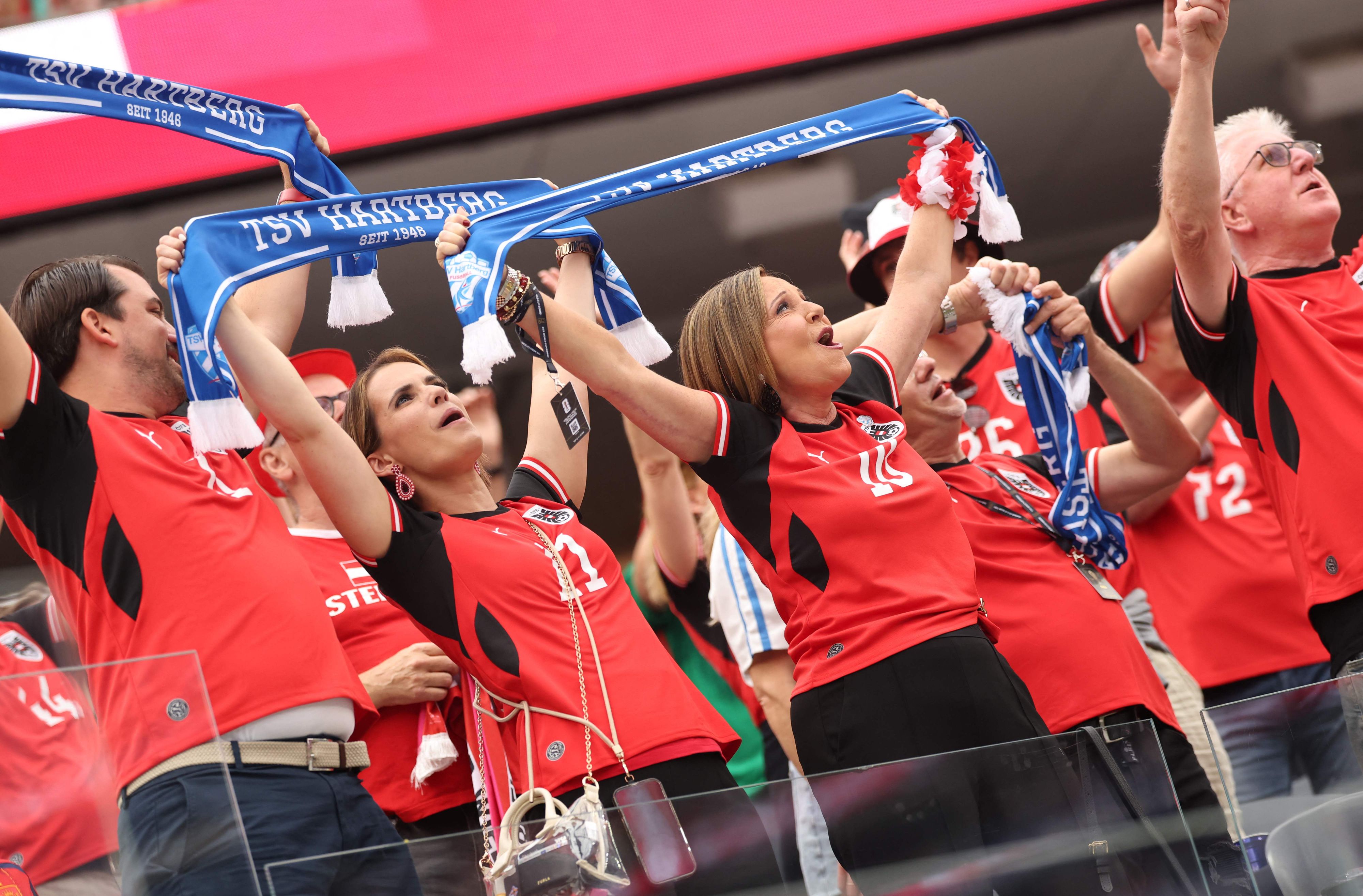 Österreichs Fans sorgen für Gänsehaut-Stimmung