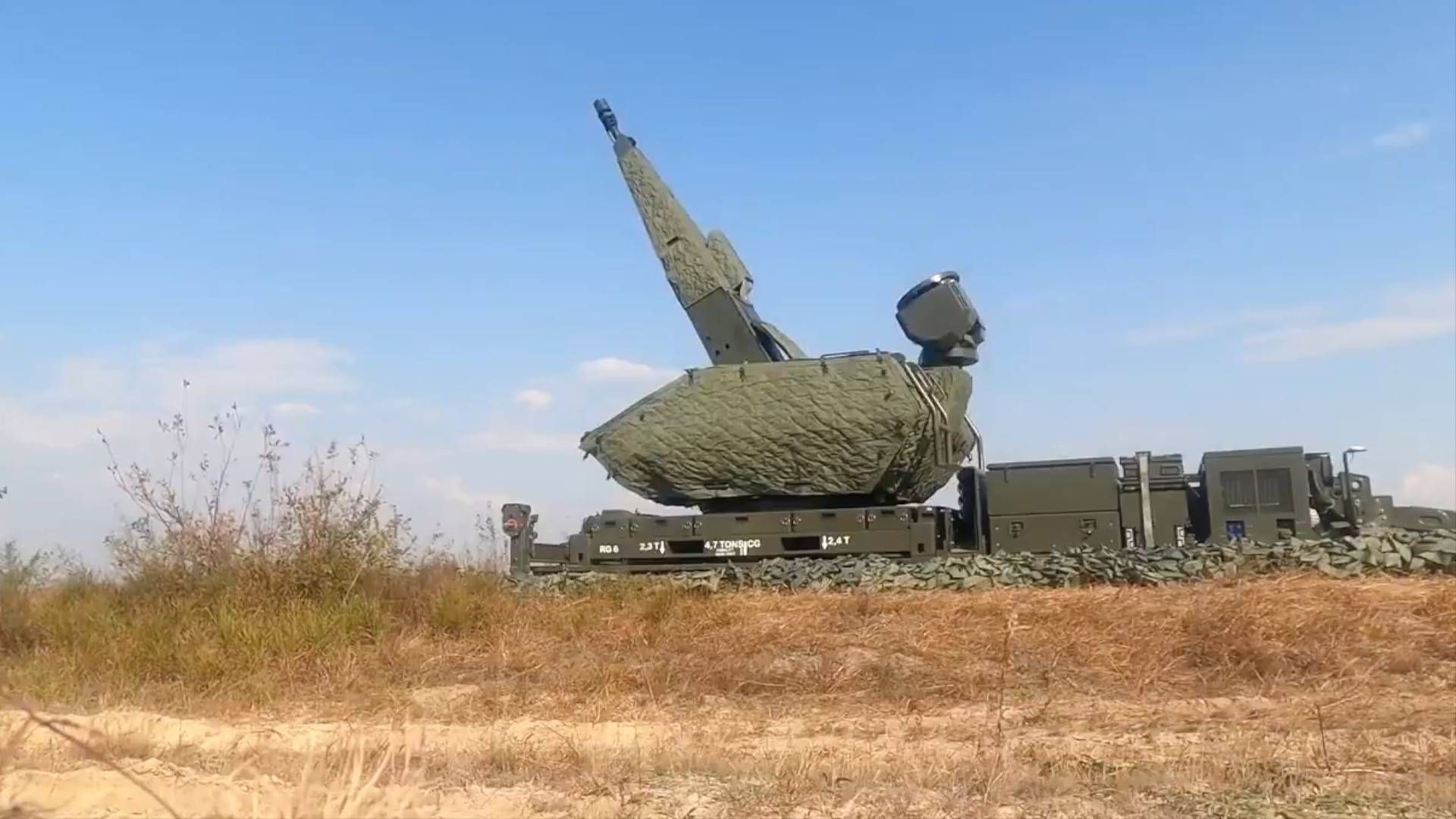 Das deutsche Flugabwehrsystem Skynex.