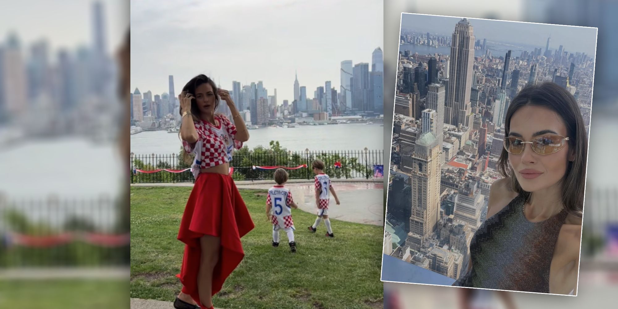 Adriana Ćaleta-Car macht noch ein wenig Sightseeing.