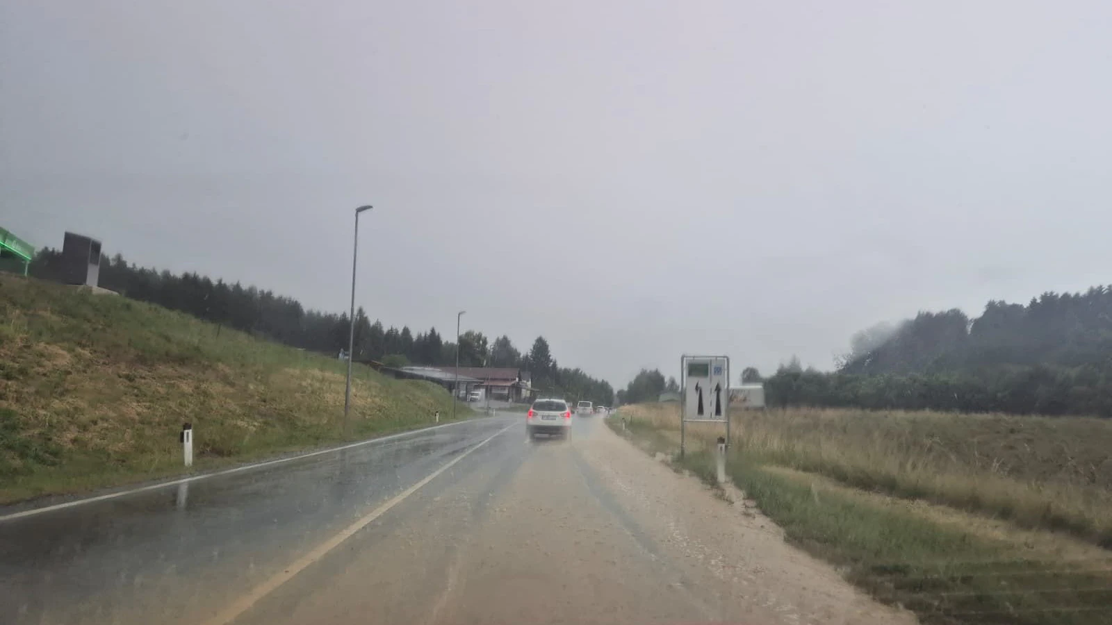 Heftige Gewitter beendeten am Mittwoch die Hitze in NÖ.