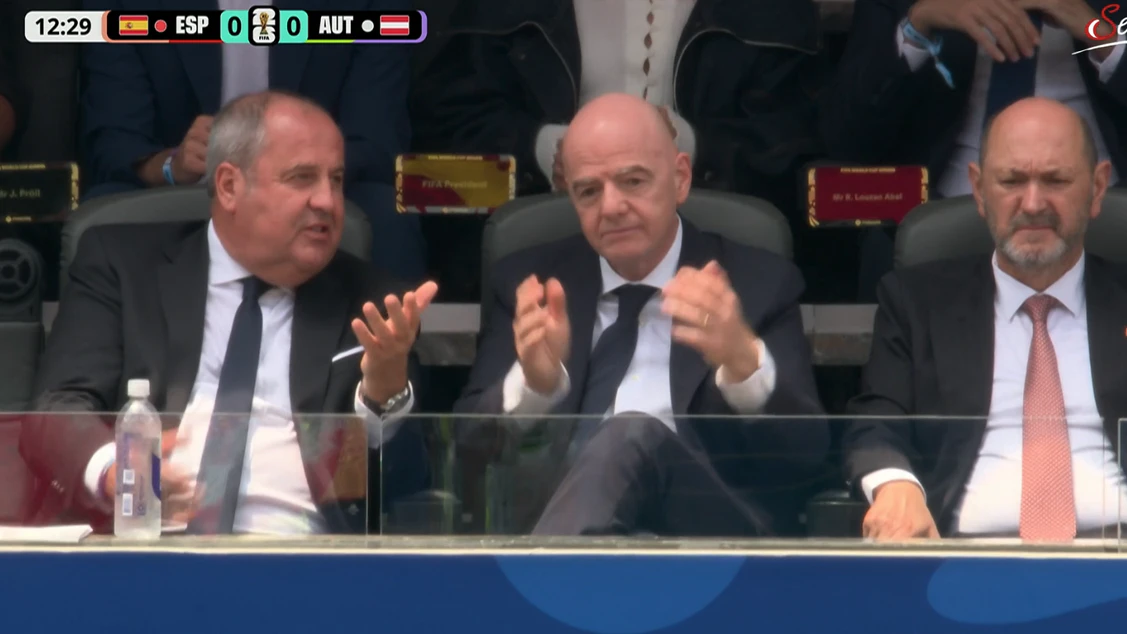 Josef Pröll mit Gianni Infantino