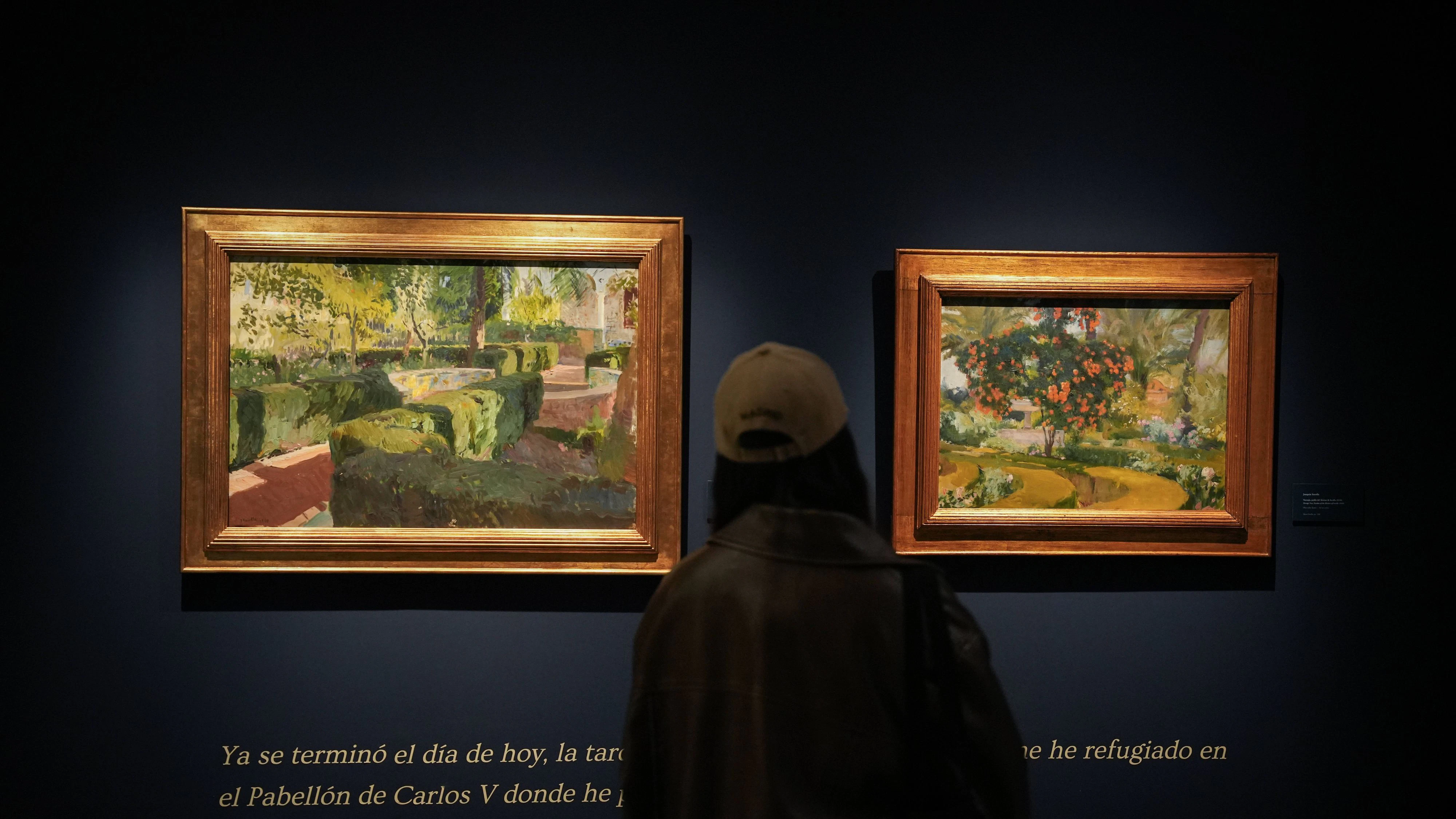 Exhibition Sorolla in the Real Alcázar, first exhibition of his works inspired by the monument Exhibition Sorolla in the Real Alcázar, first exhibition of his works inspired by the monument On December 16, 2025, in Seville Andalusia, Spain Seville opens Sorolla in the Real Alcázar, first exhibition of his works inspired by the monument Exhibition Sorolla in the Real Alcázar of Seville , an exhibition that can be visited in the Gothic Hall of the monument until March 1, 2026 The exhibition brings together 15 works by Joaquín Sorolla from the museum, all inspired by the gardens and spaces of the Real Alcázar 16 DECEMBER 2025 María José Ló Sevilla Andalucia Sevilla Andalucia Spain PUBLICATIONxNOTxINxESP Copyright: xMariaxJosÃ xLopezx 7172470