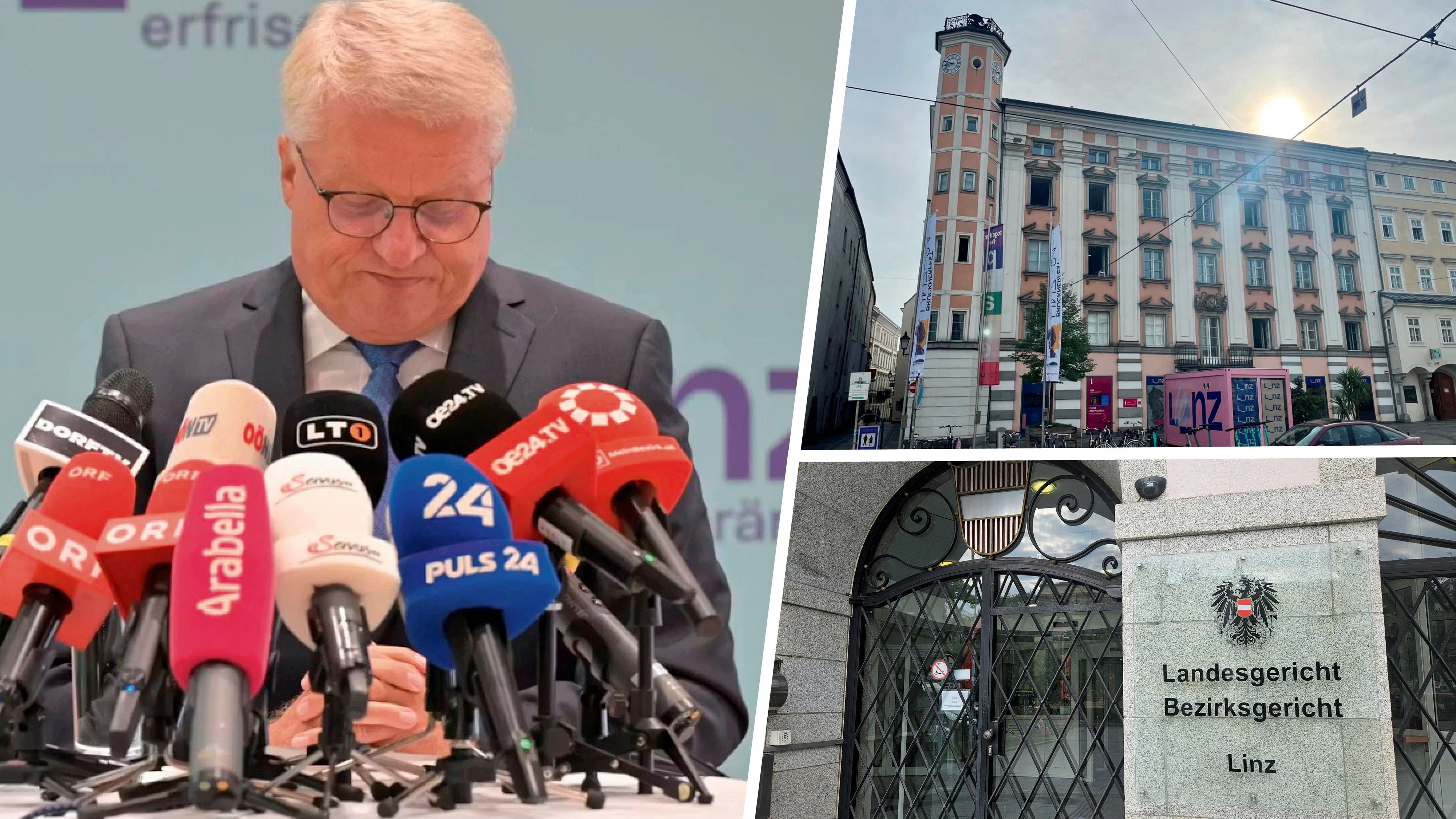 Klaus Luger saß einst im Alten Linzer Rathaus – am Freitag muss er vor Gericht erscheinen.