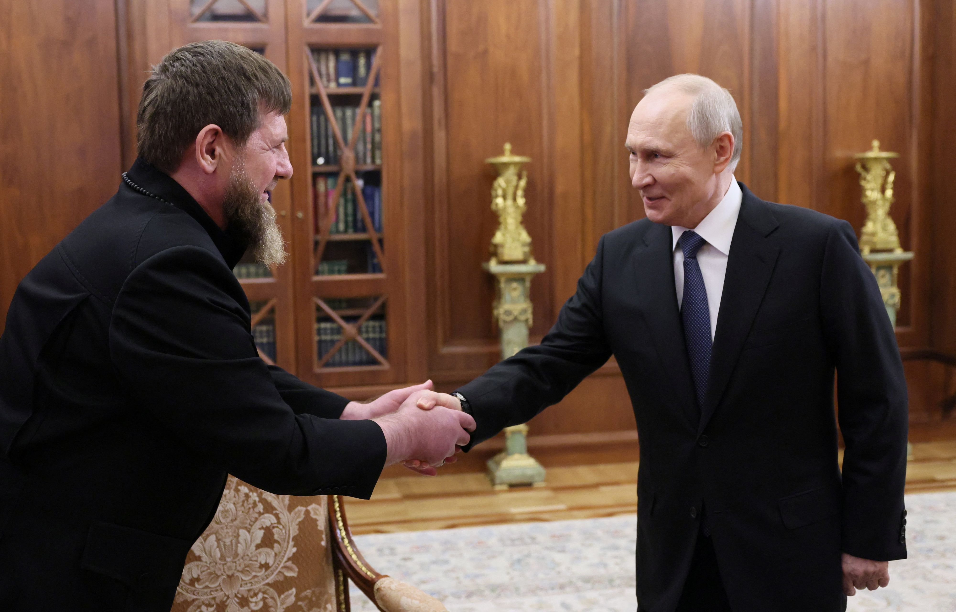 Lässt Putin (re.) seinen 
