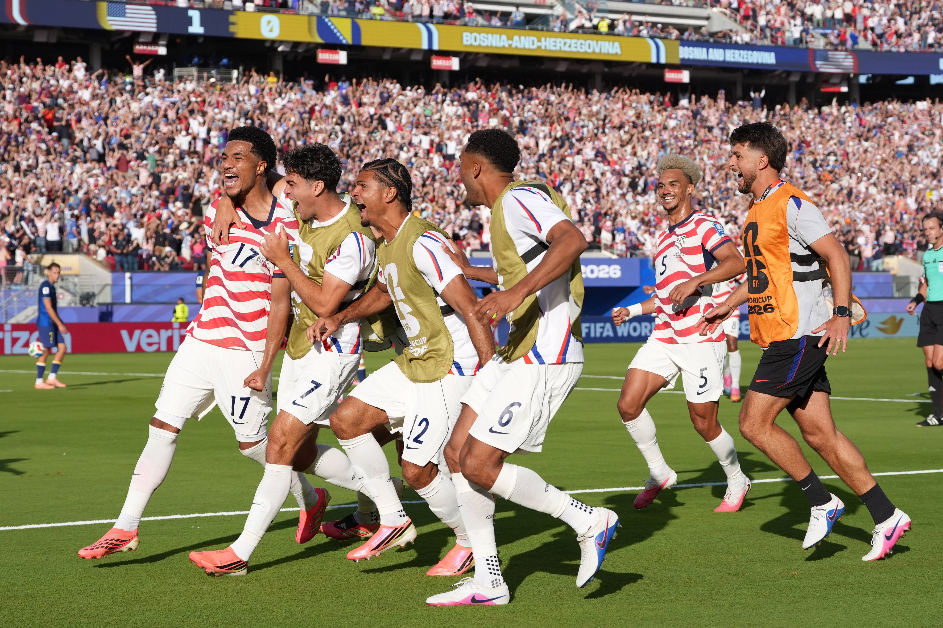 USA jubelt.