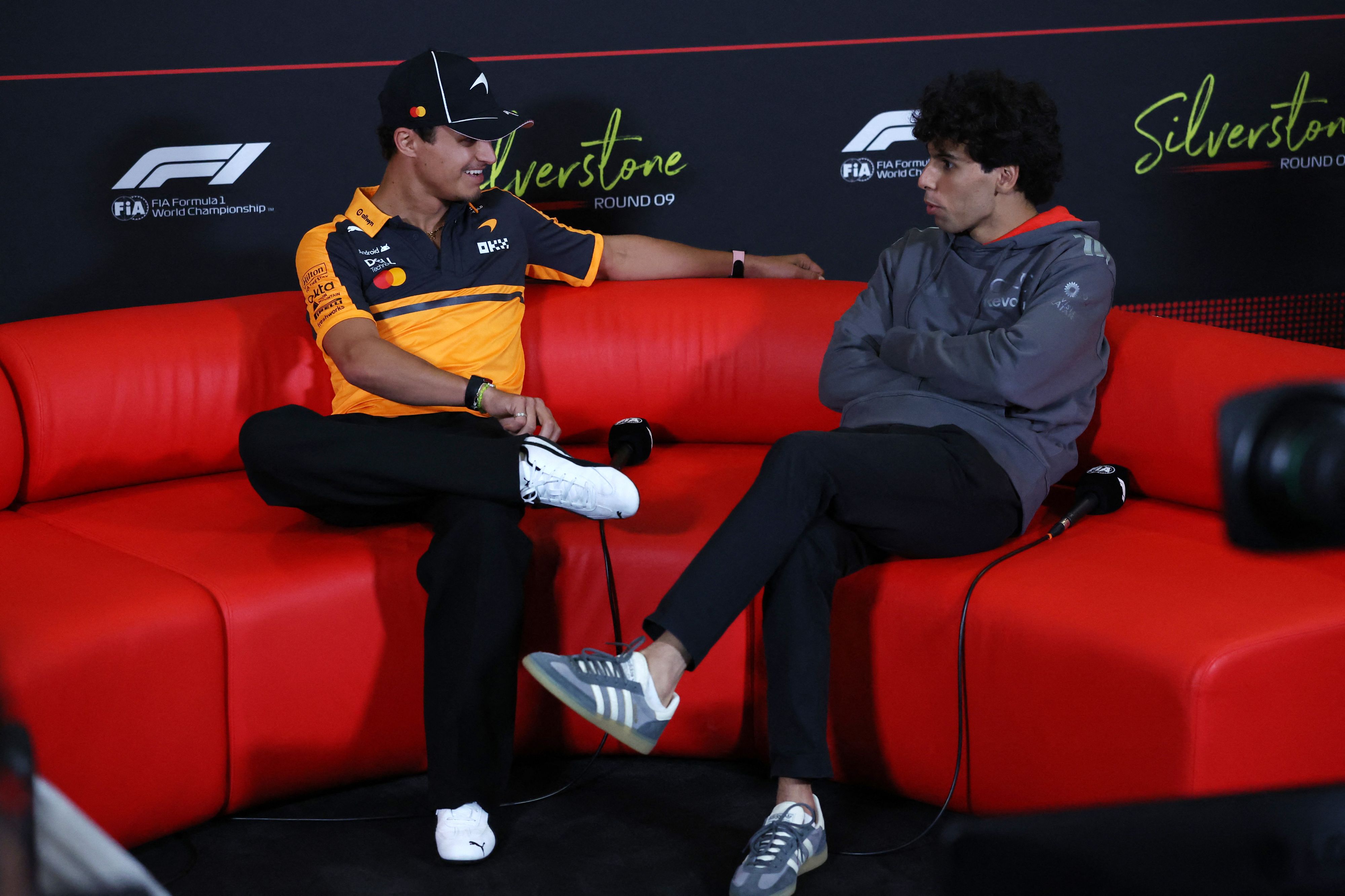 Formel-1-Star Lando Norris spricht über die Verstappen-Gerüchte. 