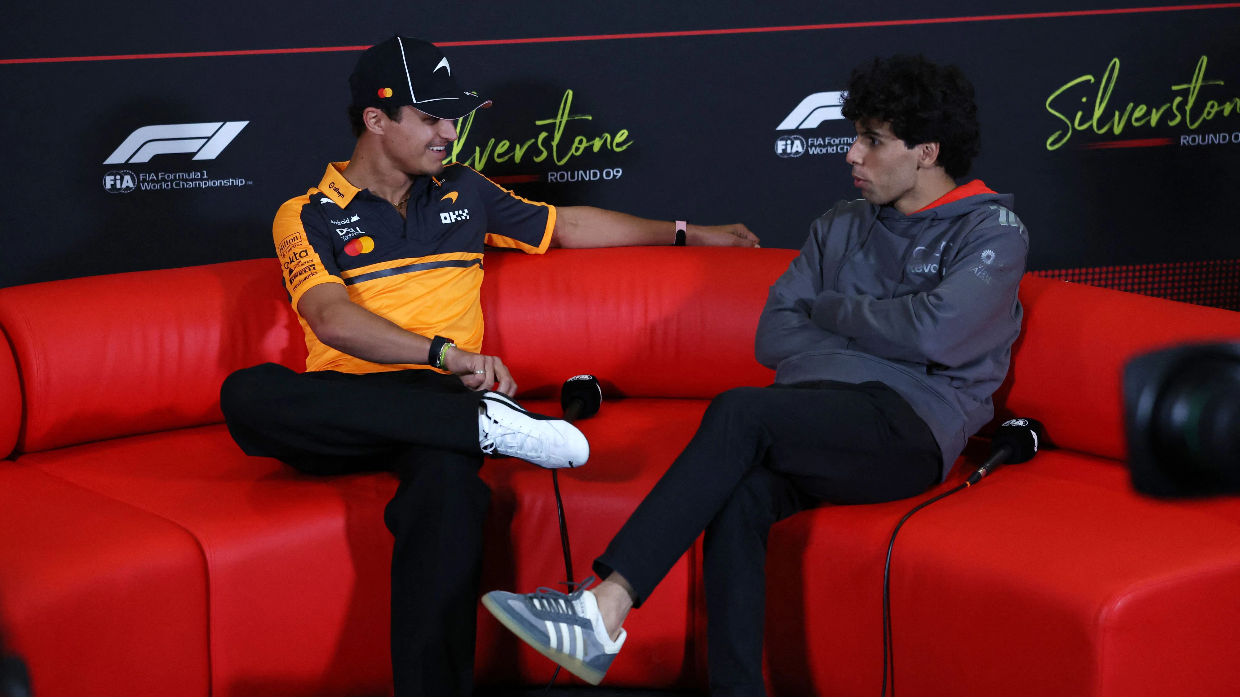 Formel-1-Star Lando Norris spricht über die Verstappen-Gerüchte. 