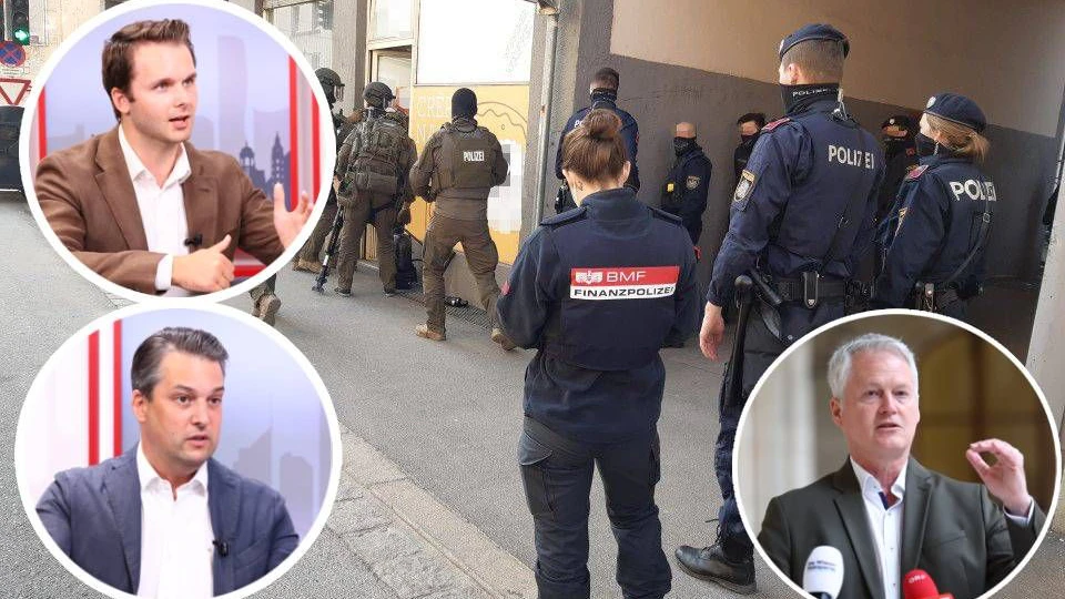 Heute.at - Nach Mega-Razzia: Opposition fordert volle Aufklärung