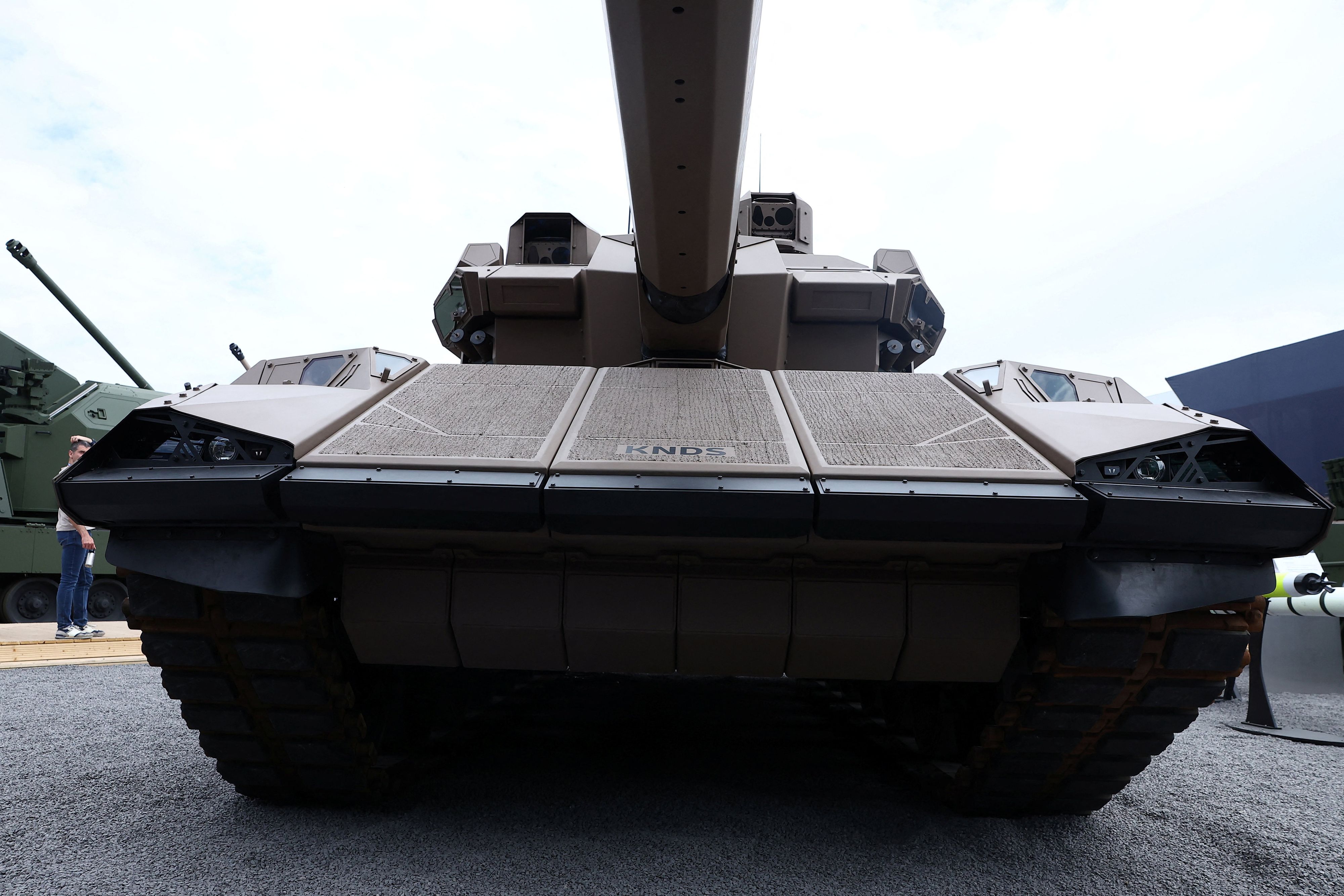 KNDS stellt unter anderem den Kampfpanzer CAPINT MBT her.