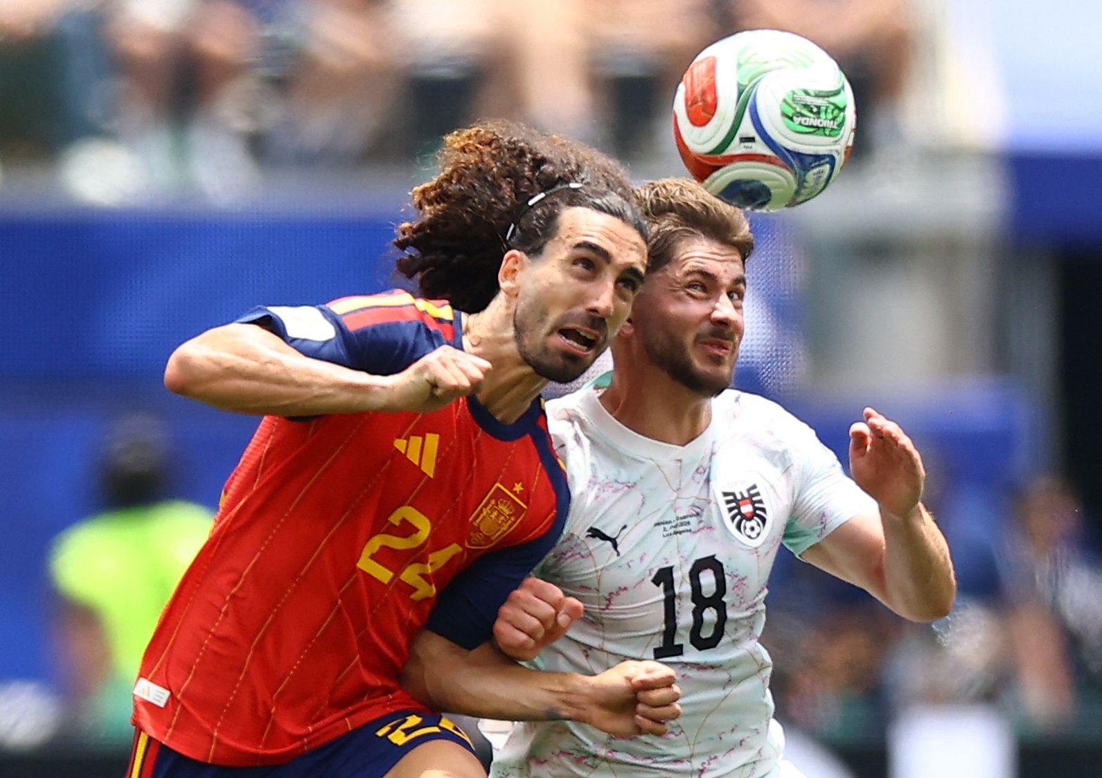 Marc Cucurella und Romano Schmid