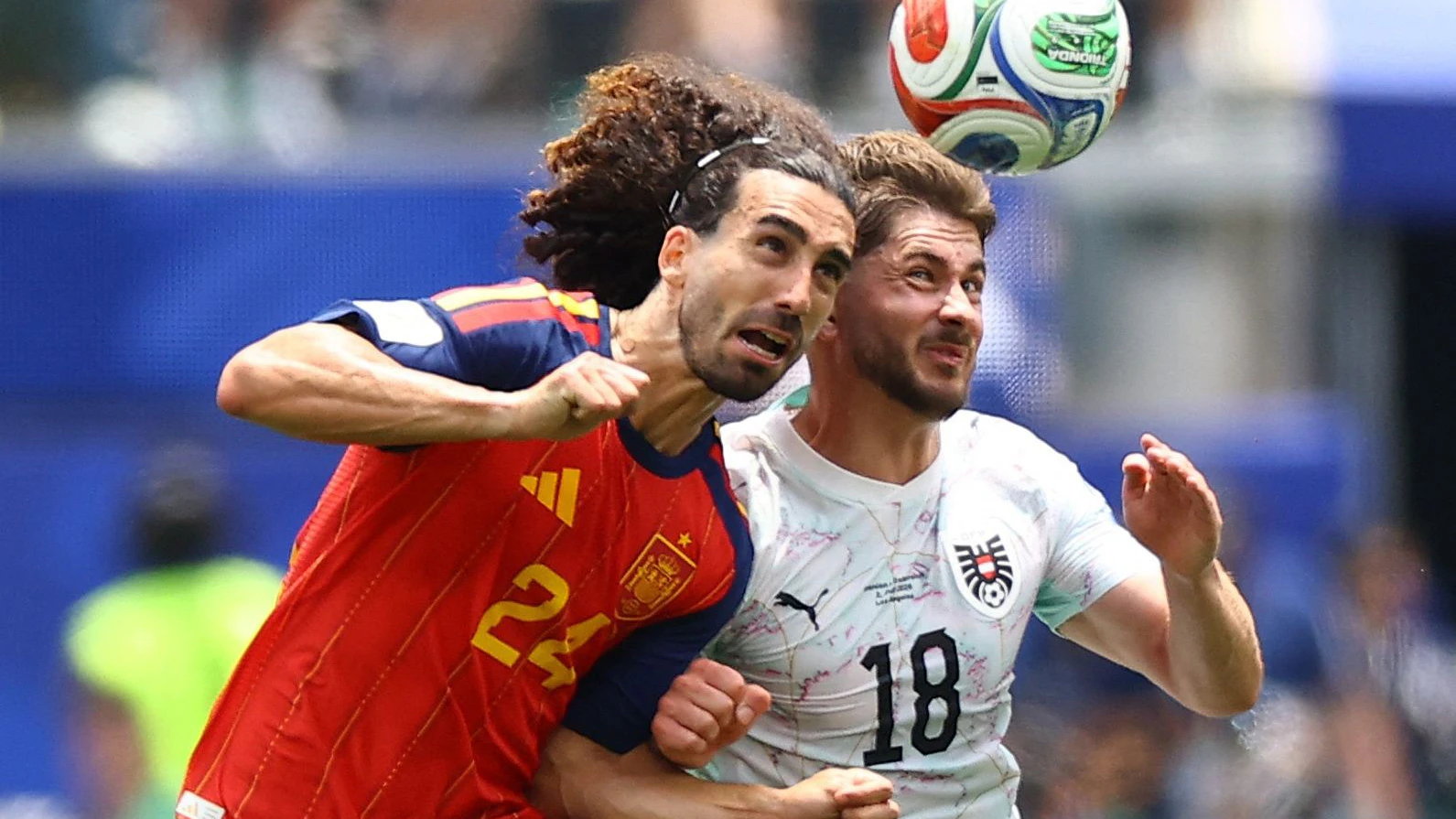 Marc Cucurella und Romano Schmid