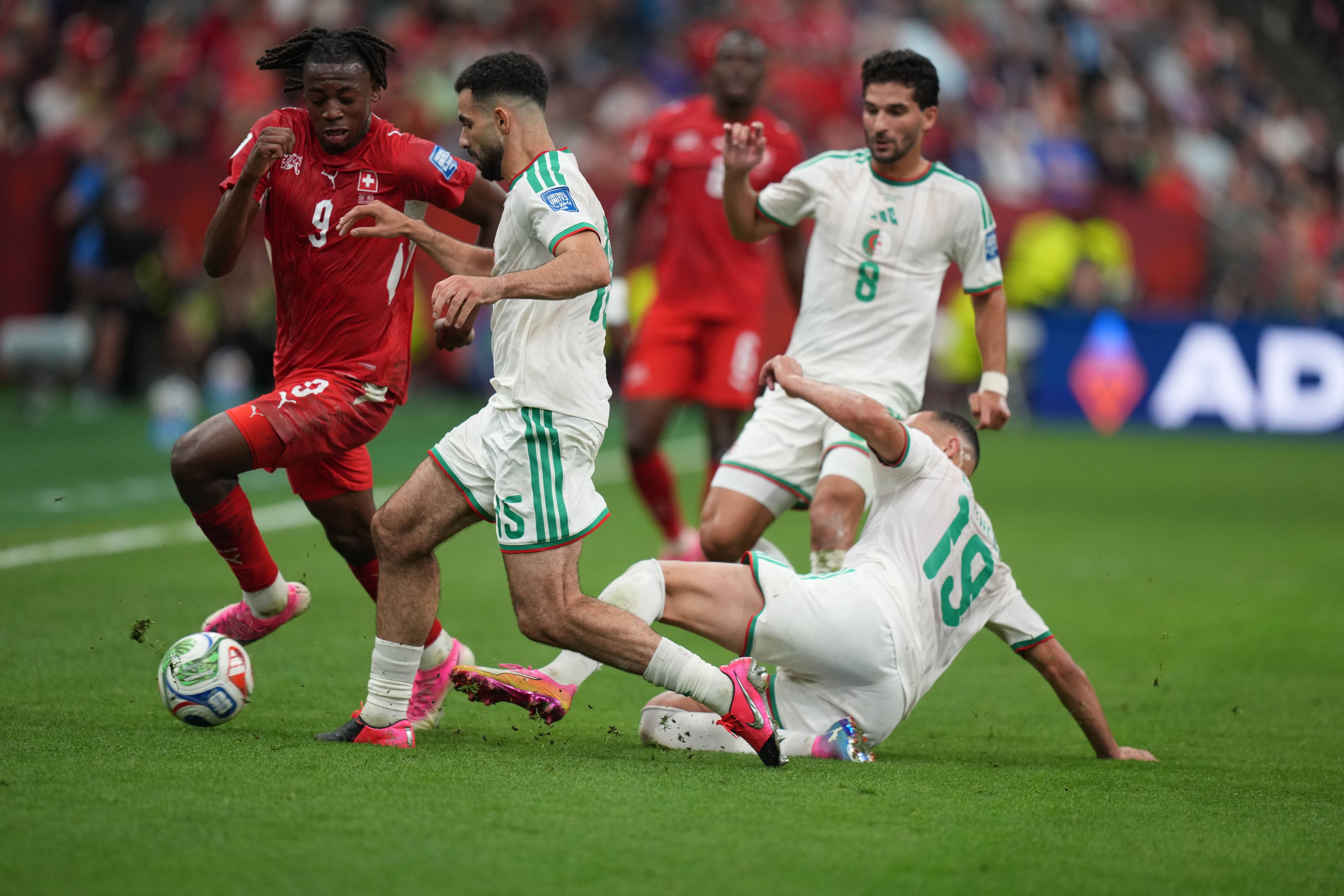 Schweiz gegen Algerien.